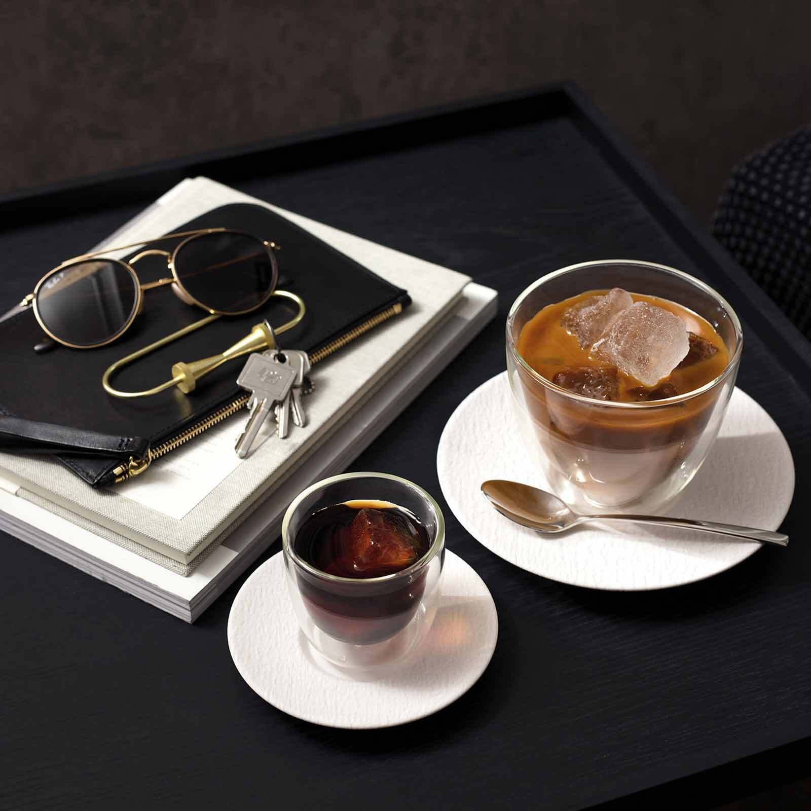 Villeroy & Boch Tasse »Café au Lait-Tassen mit Untertassen Artesano Original 260 ml 6er Set weiß«
