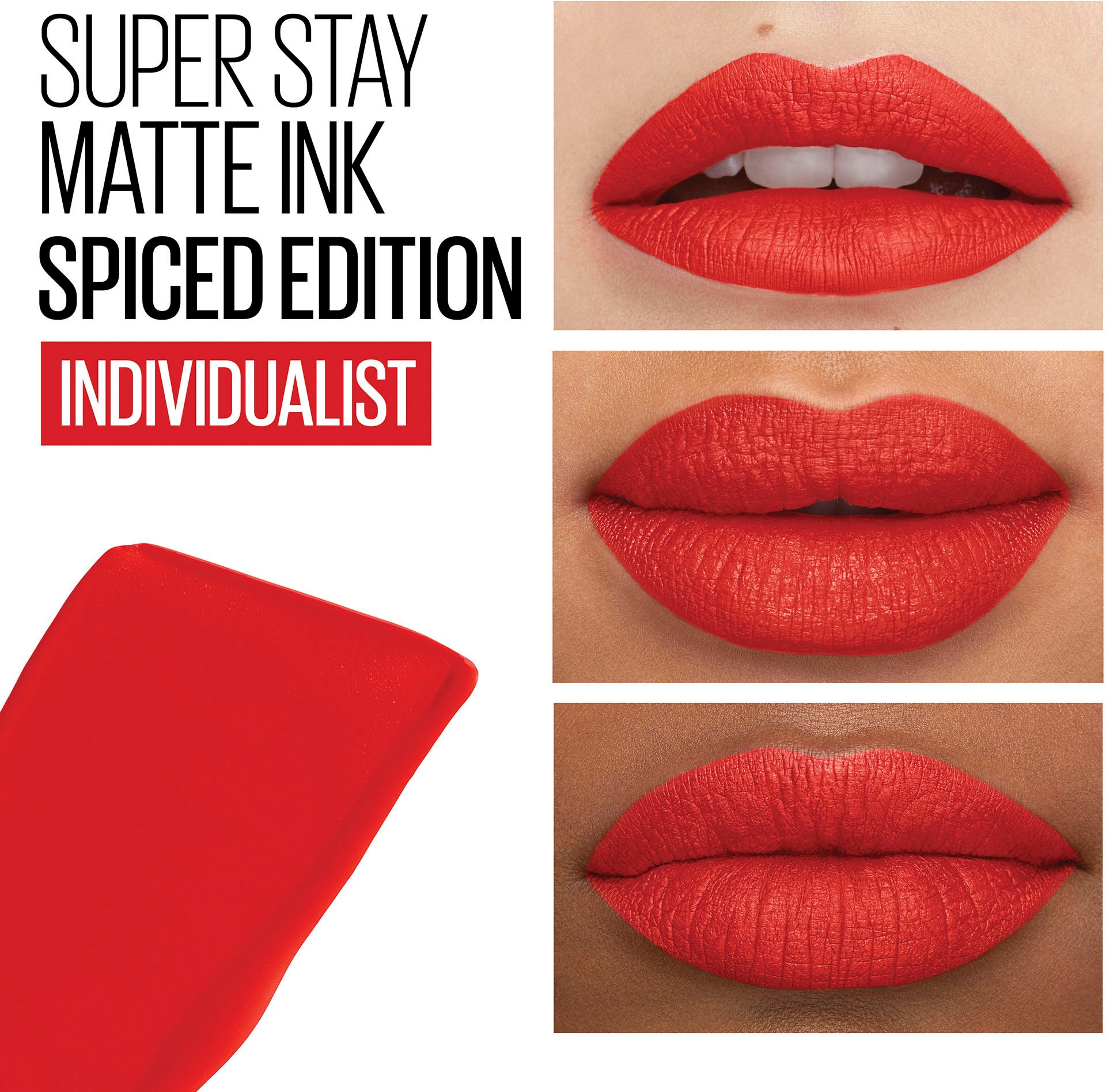 MAYBELLINE NEW YORK Lippenstift »Super Stay Matte Ink Spiced Up«