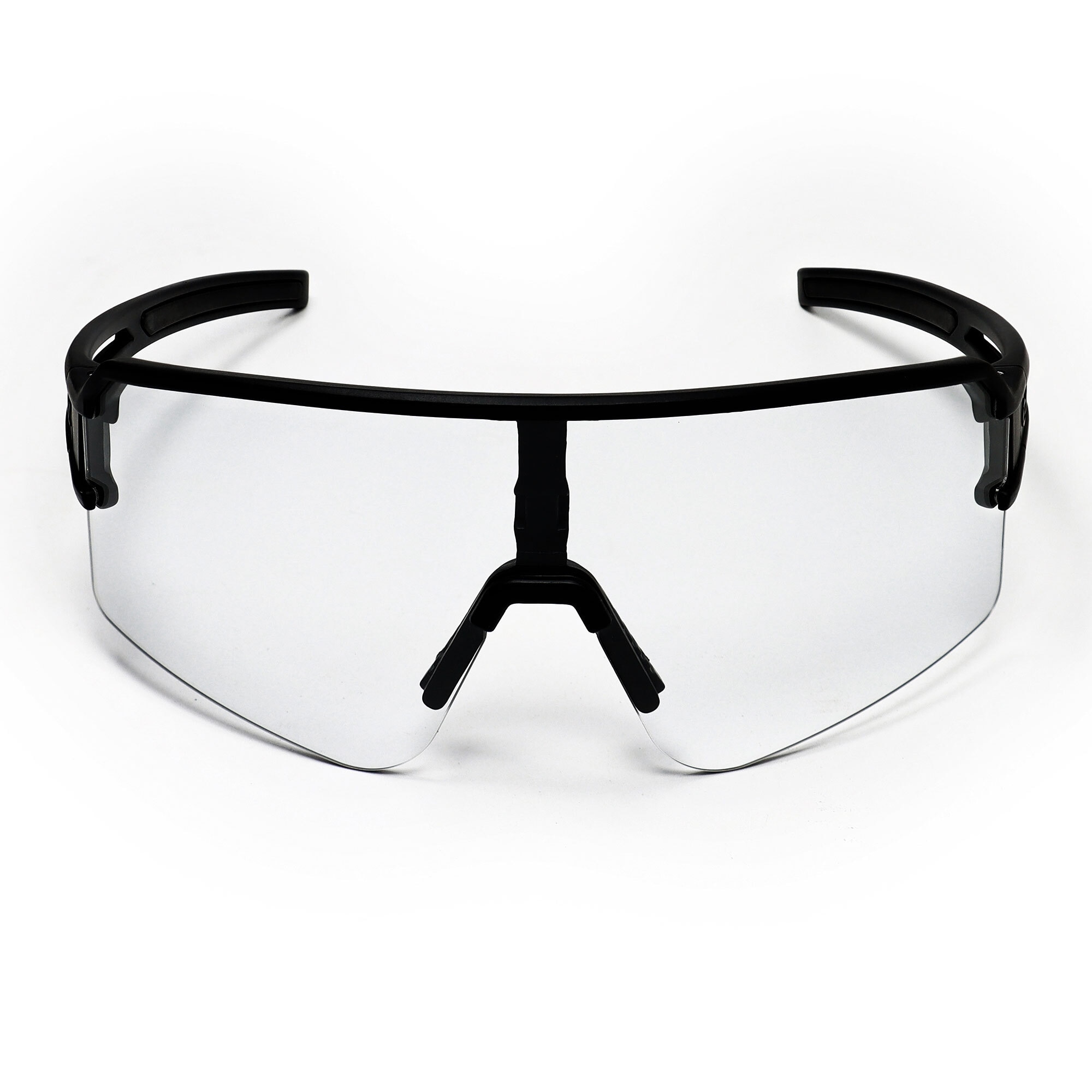 YEAZ Sonnenbrille »Sport-Sonnenbrille weiß/transparent SUNSPOT«