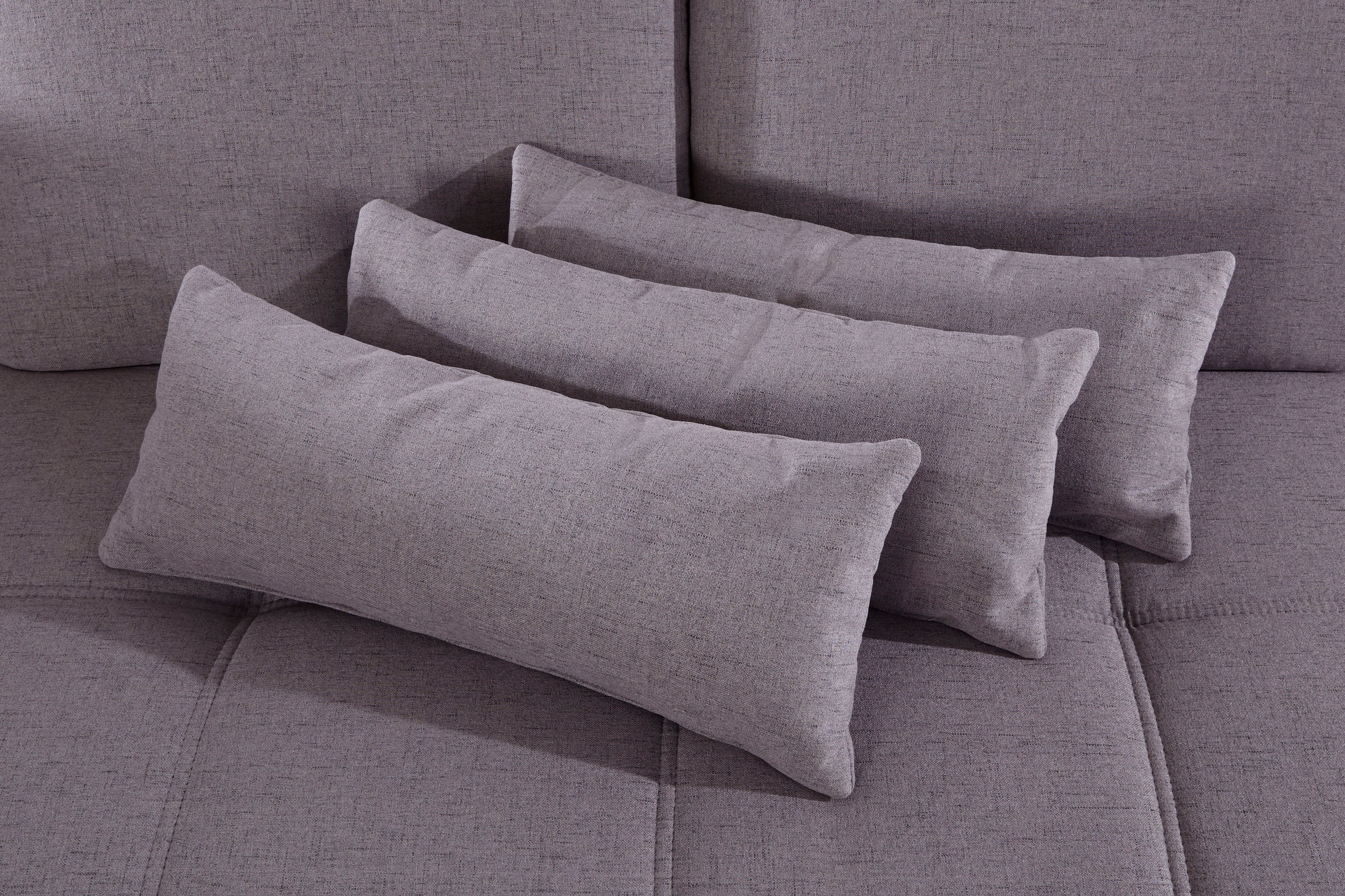 Places of Style Wohnlandschaft »Costello U-Form, B: 363 cm mit Sitztiefen-, Armteilverstellung &«, 3 Nierenkissen, optional Bettfunktion & Bettkasten