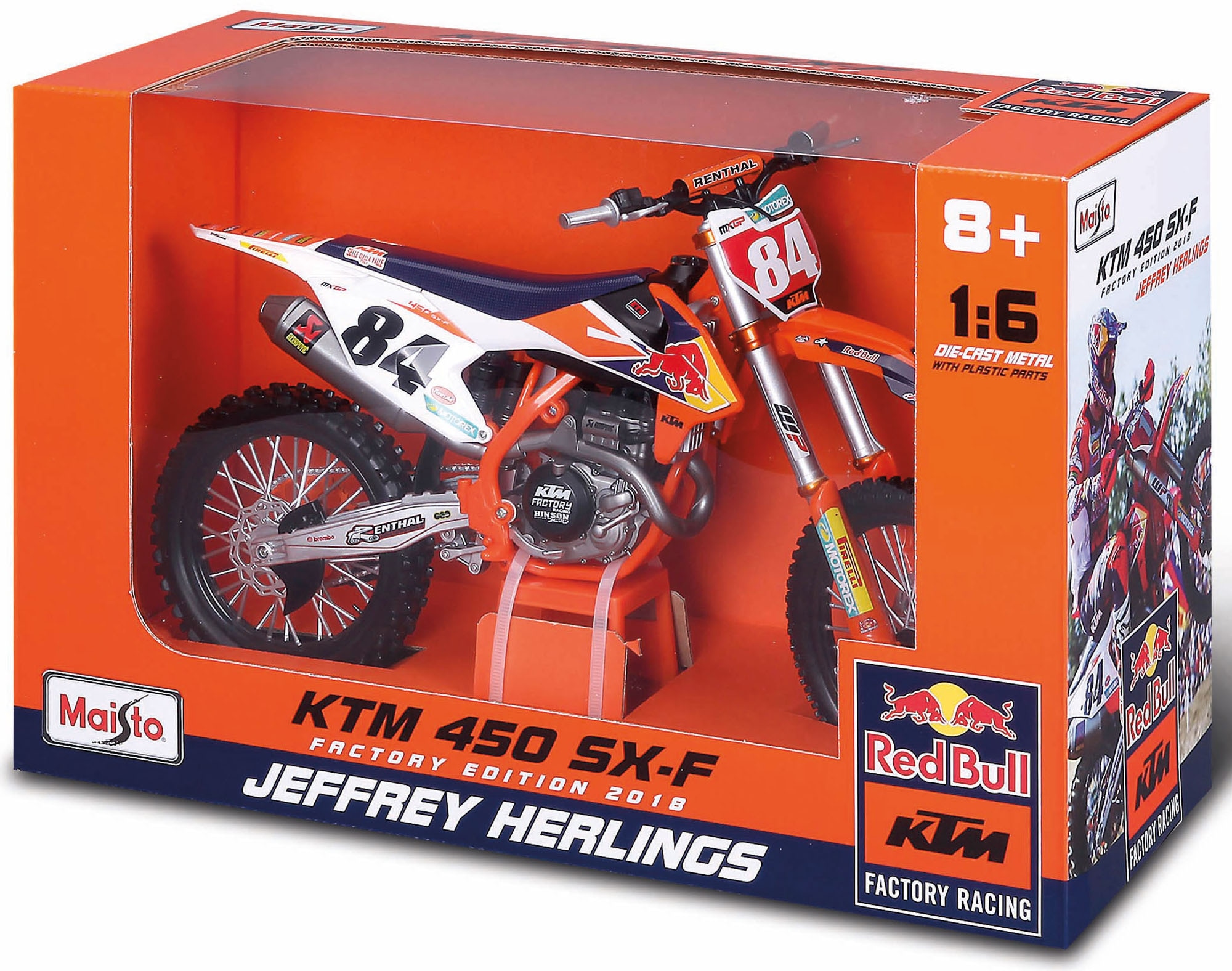 Maisto® Modellmotorrad »KTM Supercross SX450 ´18«, 1:6