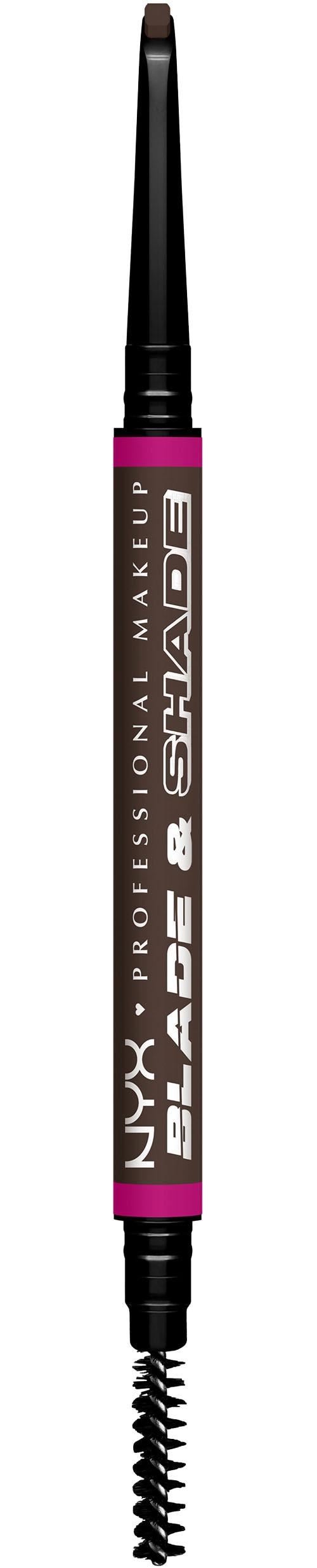 NYX Augenbrauenpflege »NYX Professional Makeup Blade & Shade Augenbrauenstift«
