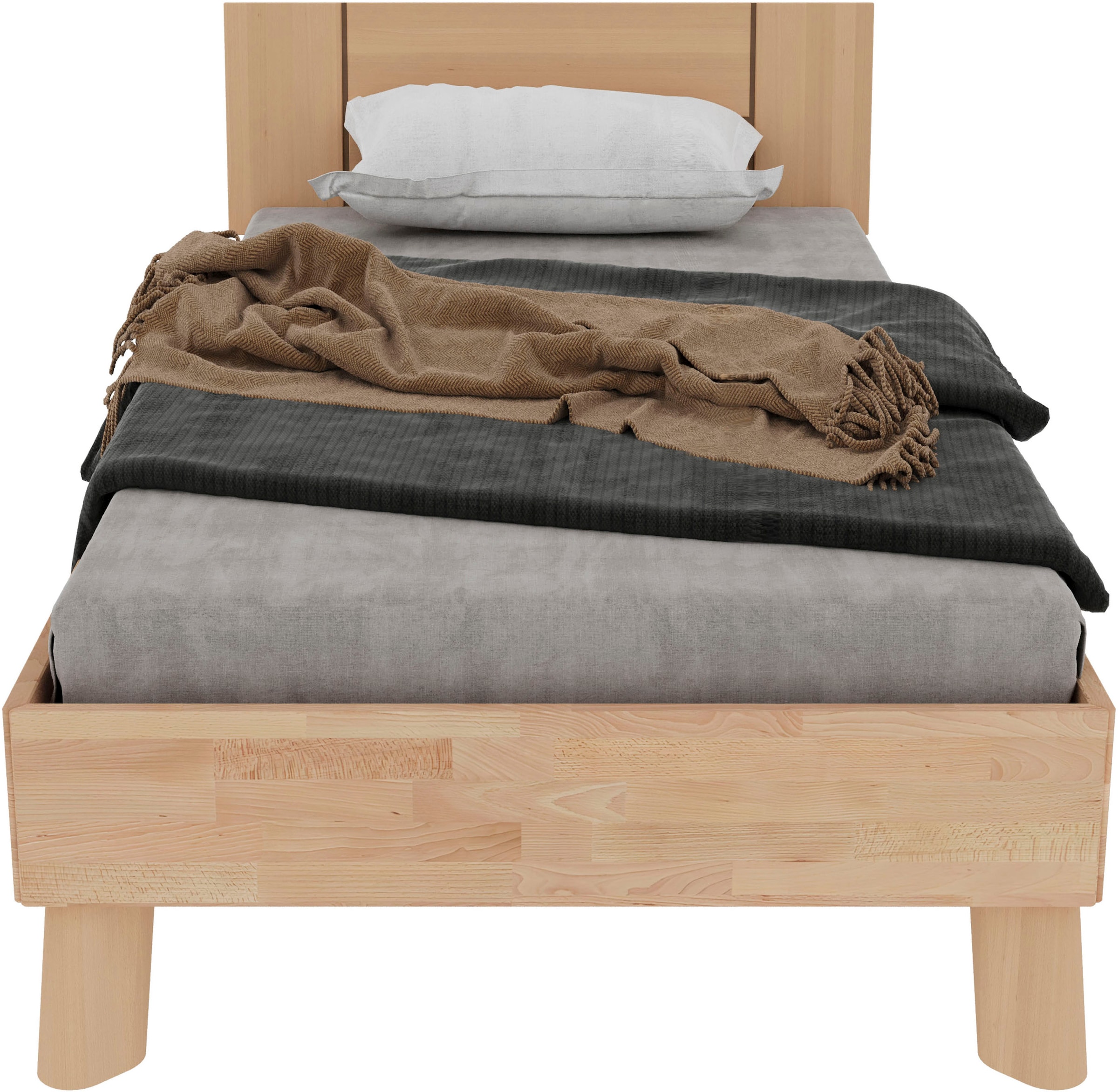 Home affaire Massivholzbett »Chavot II« wahlweise in Kernbuche oder Wildeiche erhältlich