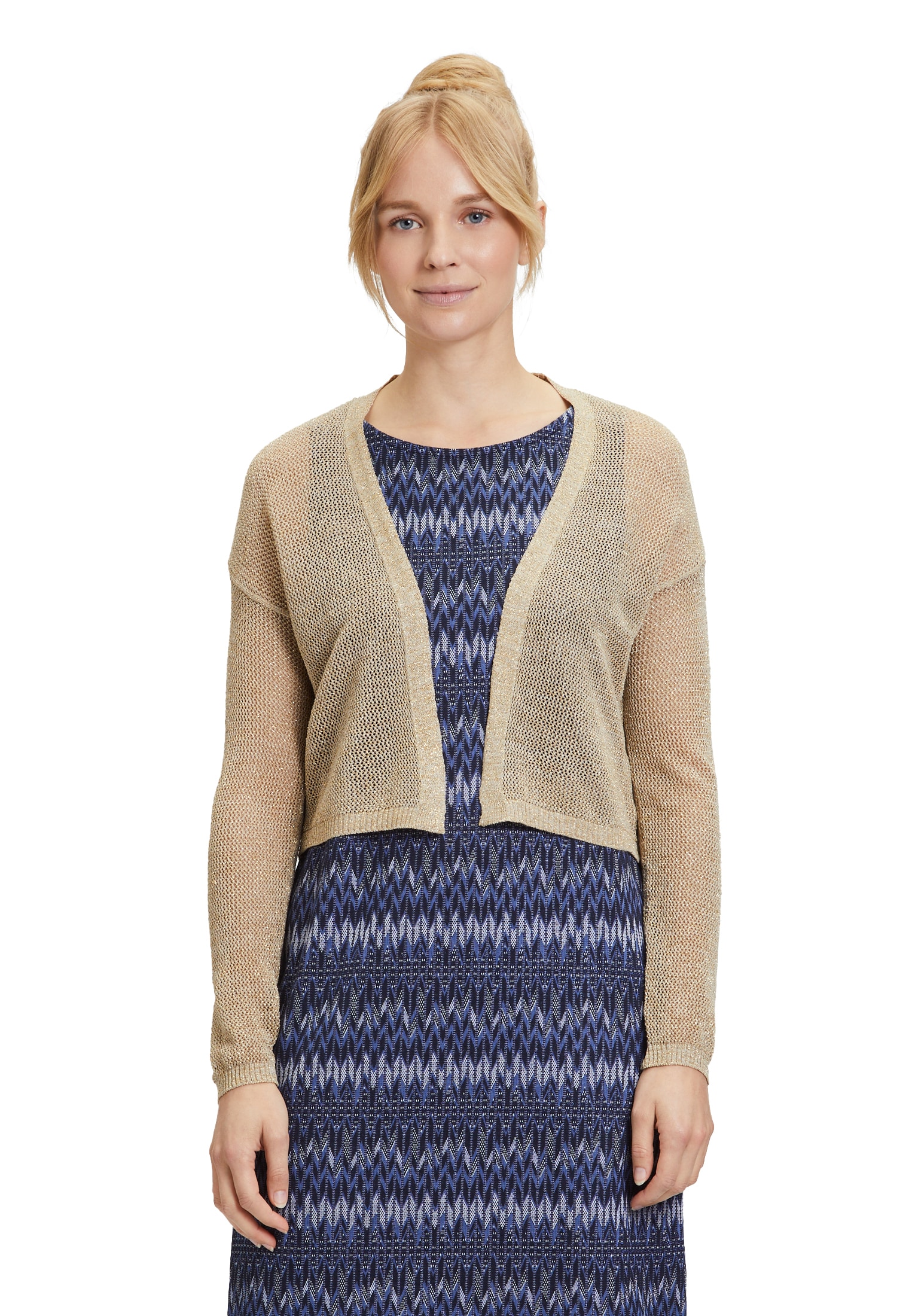 Cartoon Cardigan »Strick-Cardigan mit Lurexfaden«