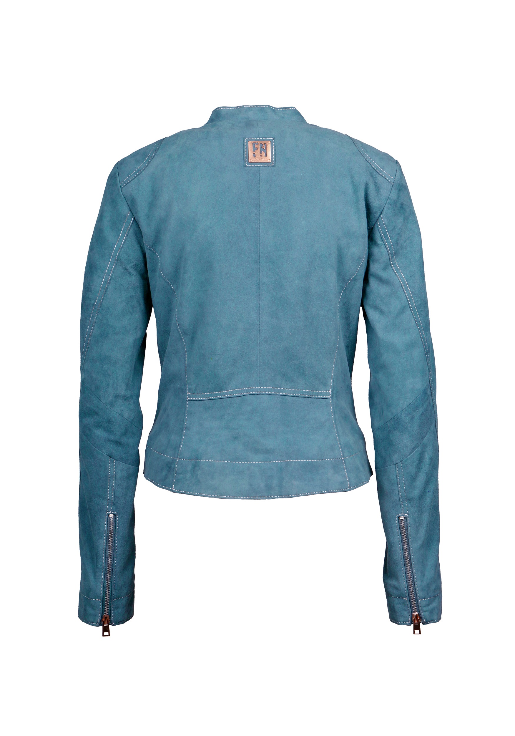 Freaky Nation Lederjacke »Desert Blue-FN«