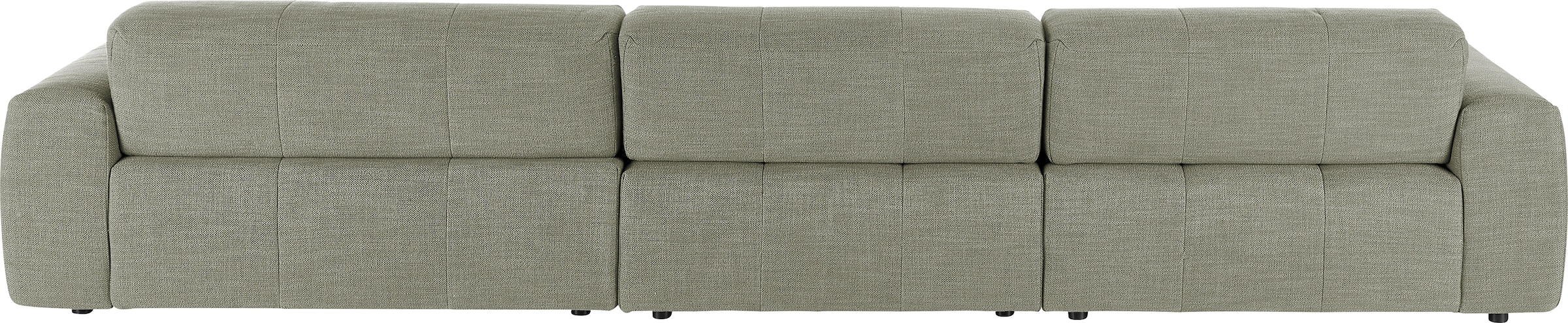 3C Candy Ecksofa »Yoshy mit Komfortfunktionen, modern und bequem, L-Form«, Zwei verschiedene Sitztiefen durch verstellbare Rückenlehne