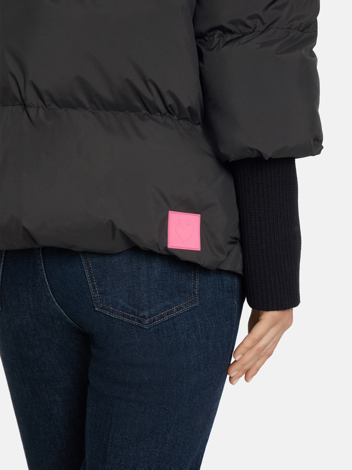 Lieblingsstück Steppjacke »ArcisL« mit Kapuze mit Strickdetails