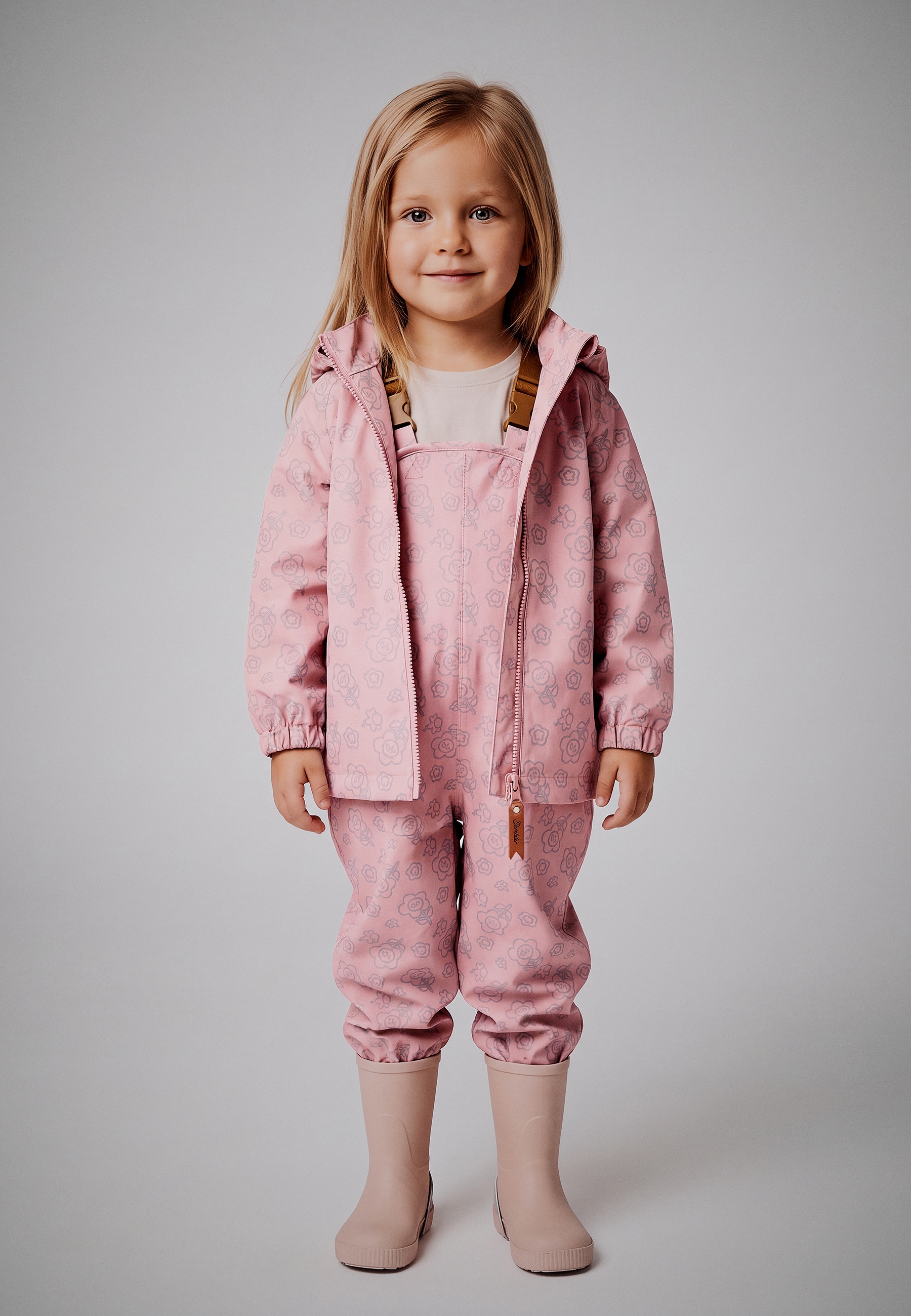 Sterntaler® Regenjacke »Regenjacke gefüttert Blume«