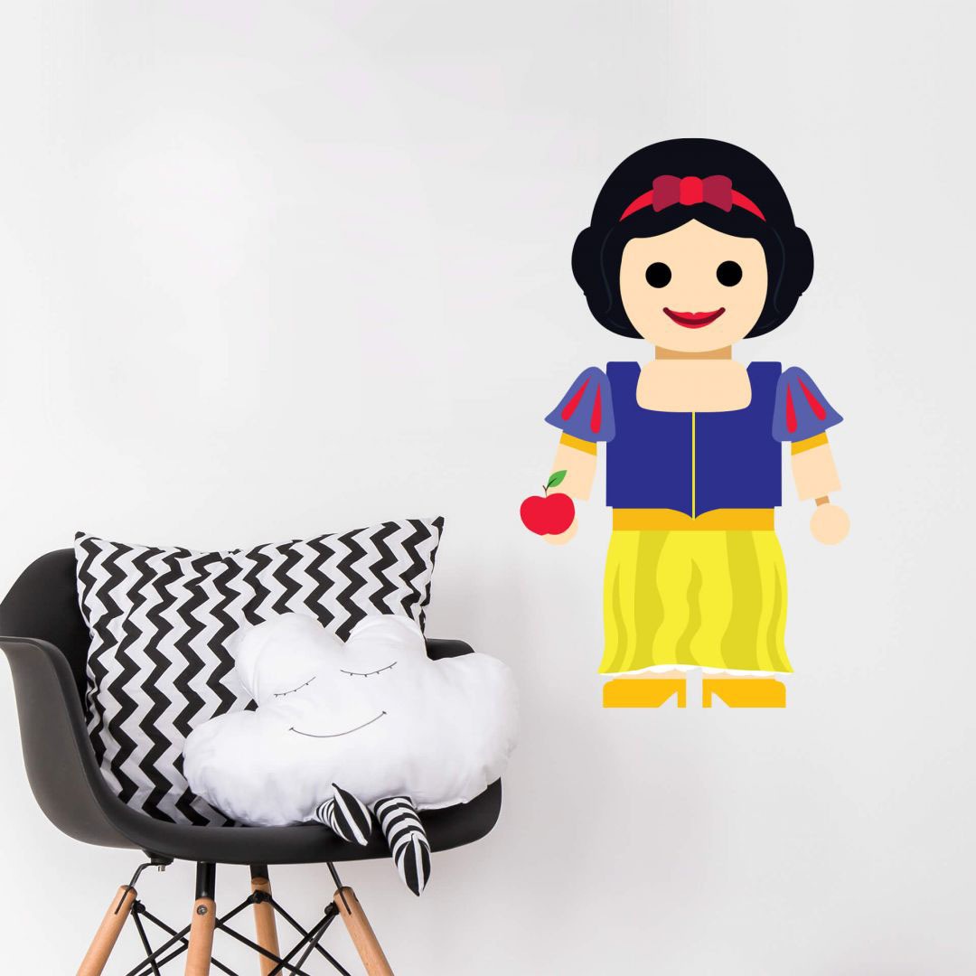 Wall-Art Wandtattoo »Spielfigur Schneewittchen«, (1 St.)