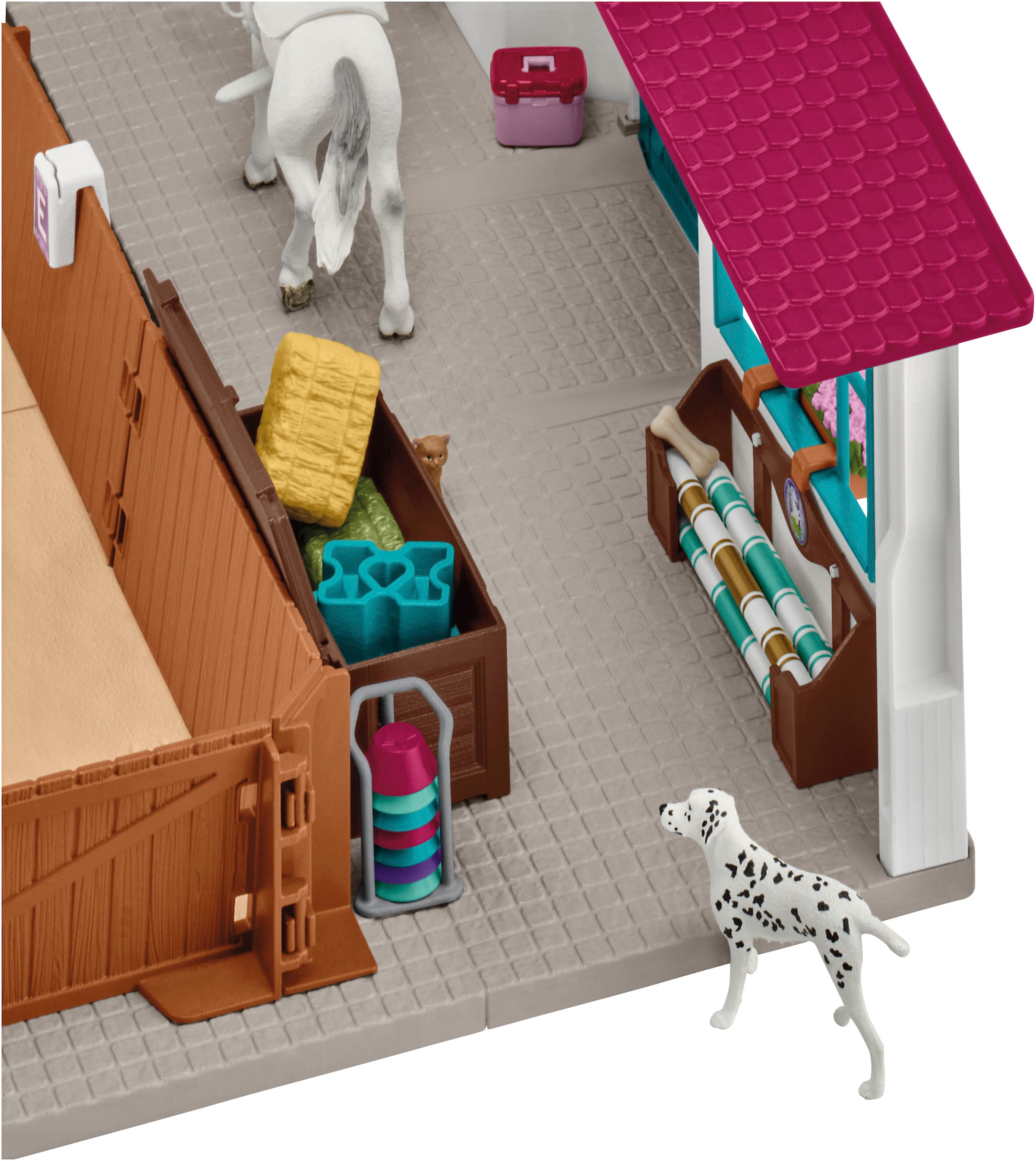 Schleich® Spielfigur »HORSE CLUB, Reithalle Peppertree (42639)«