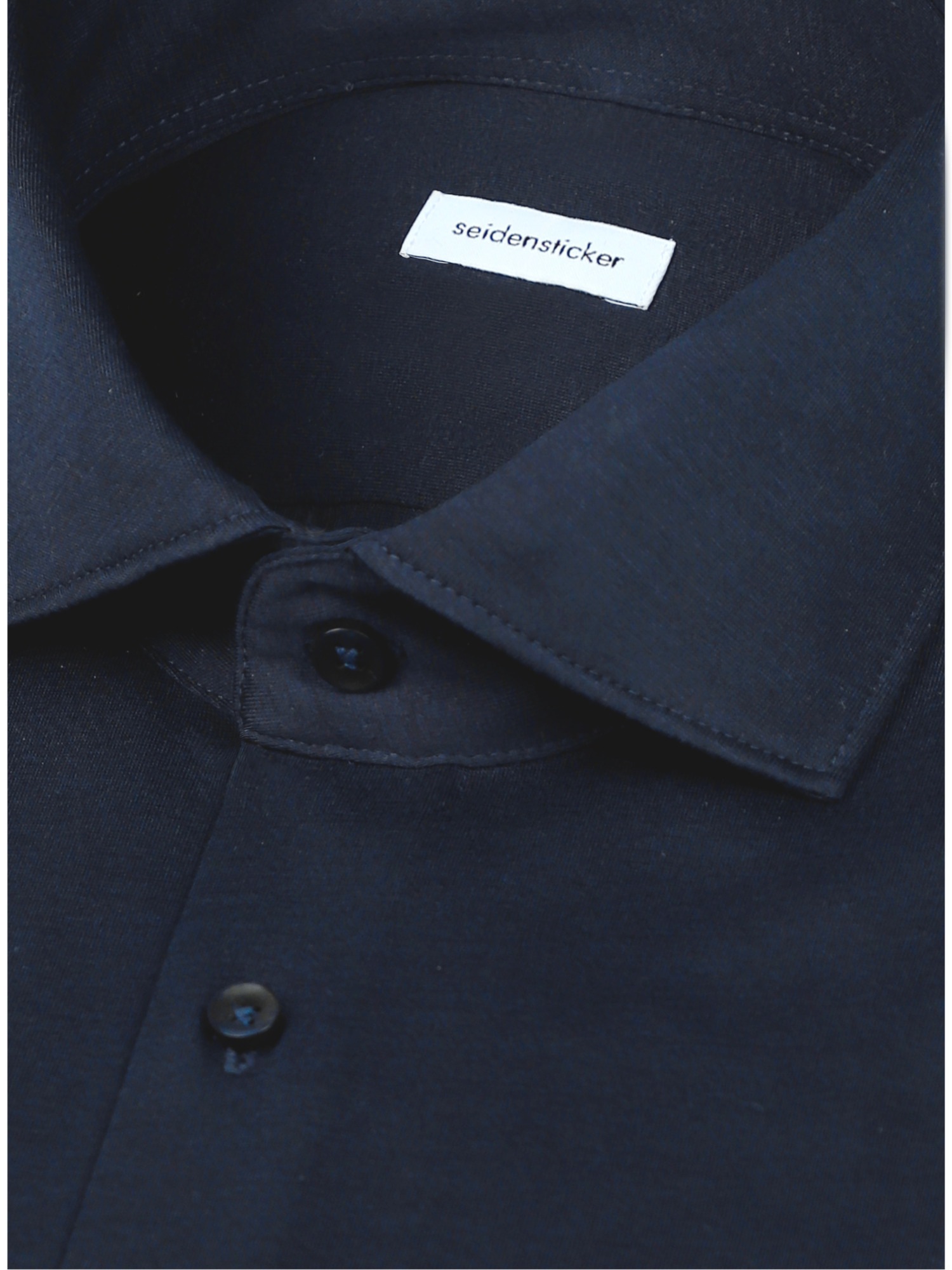 seidensticker Businesshemd »Schwarze Rose« Shaped 1/1 Kentkragen Uni
