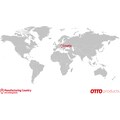 OTTO products Esstisch »Lennard«, aus massiver geölter Wildeiche, mit veganem und zertifizierten Bio-Öl behandelt, runde Tischplatte, mit Hairpin-Metallgestell