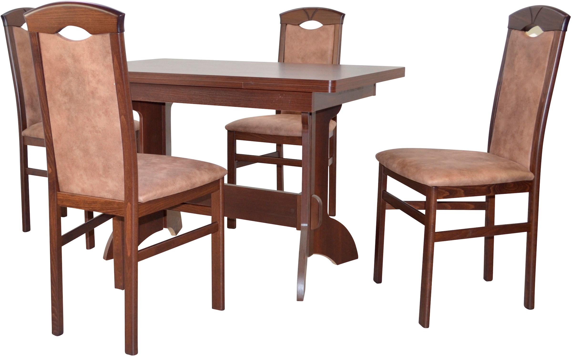 Essgruppe »5tlg. Tischgruppe«, (Spar-Set, 5 tlg., 5tlg. Tischgruppe), Stühle montiert