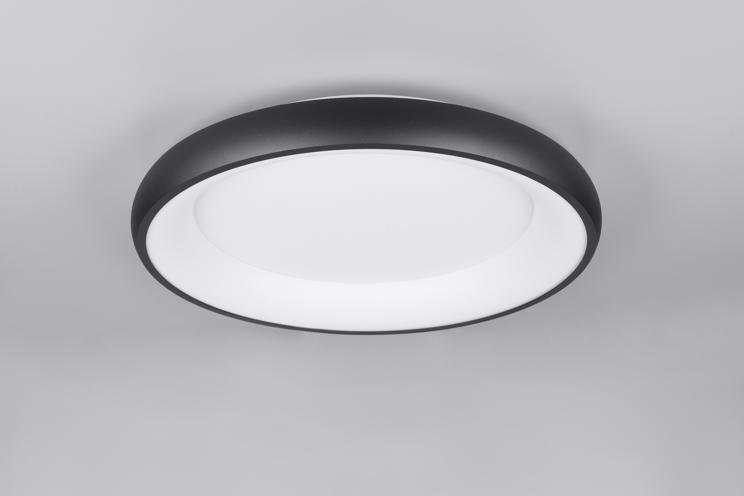 TRIO Leuchten LED Deckenleuchte »CARDONA, runde LED Deckenlampe Büro, Ø 62cm, 4400 Lumen 38W, dimmbar« LED-Board 1 Stk. warmweiß - kaltweiß CCT - Lichtfarbe einstellbar 2300/3000/4000K, auch Wandmontage möglich