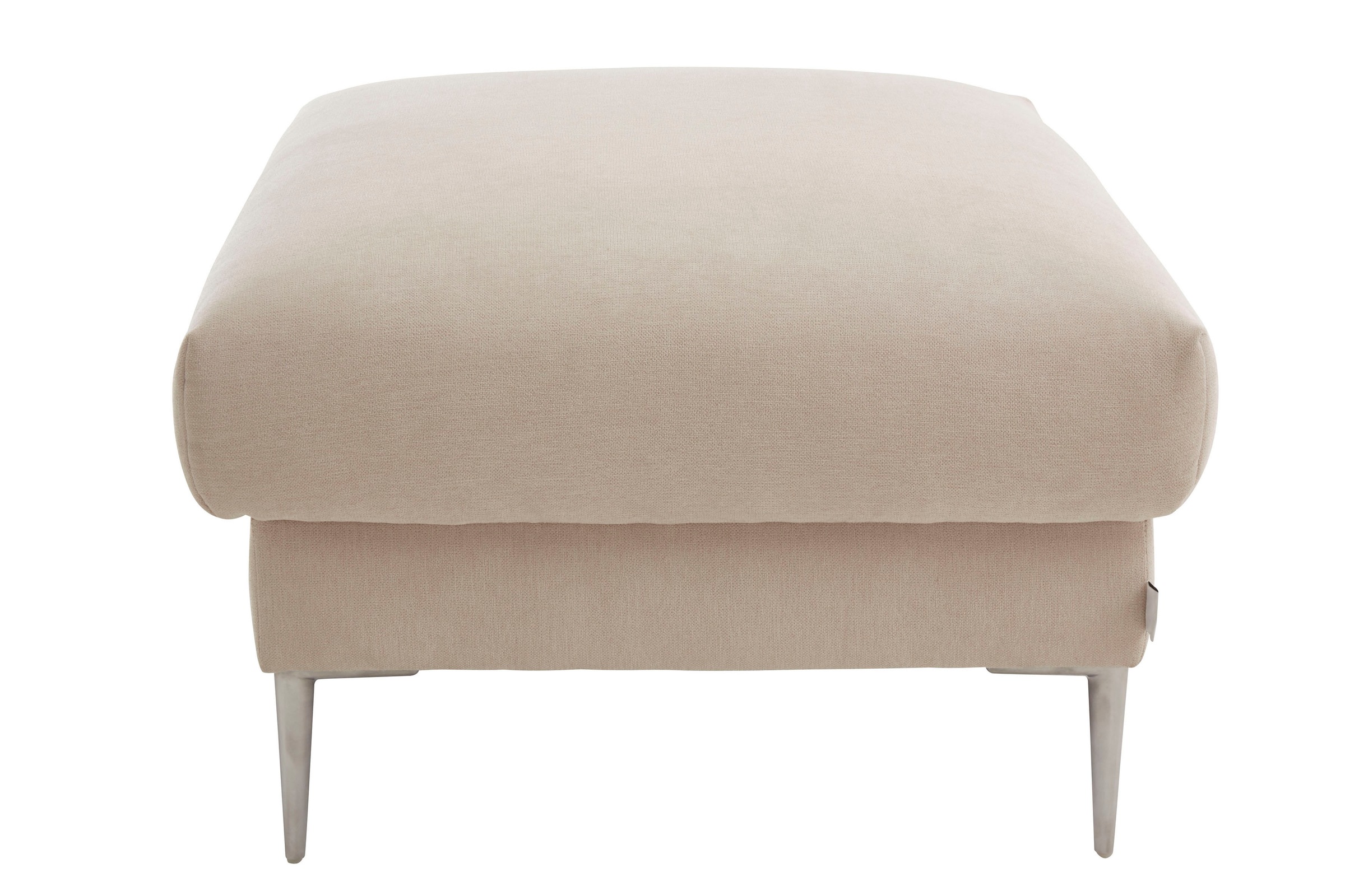 TRENDMANUFAKTUR Hocker »Lille, elegant und bequem durch Komfortsitzhöhe 46cm, hoher Fuß«