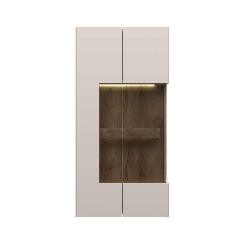 Places of Style Hängevitrine »Sky45«, Mit Beleuchtung, lackiert mit wasserbasiertem UV-Lack