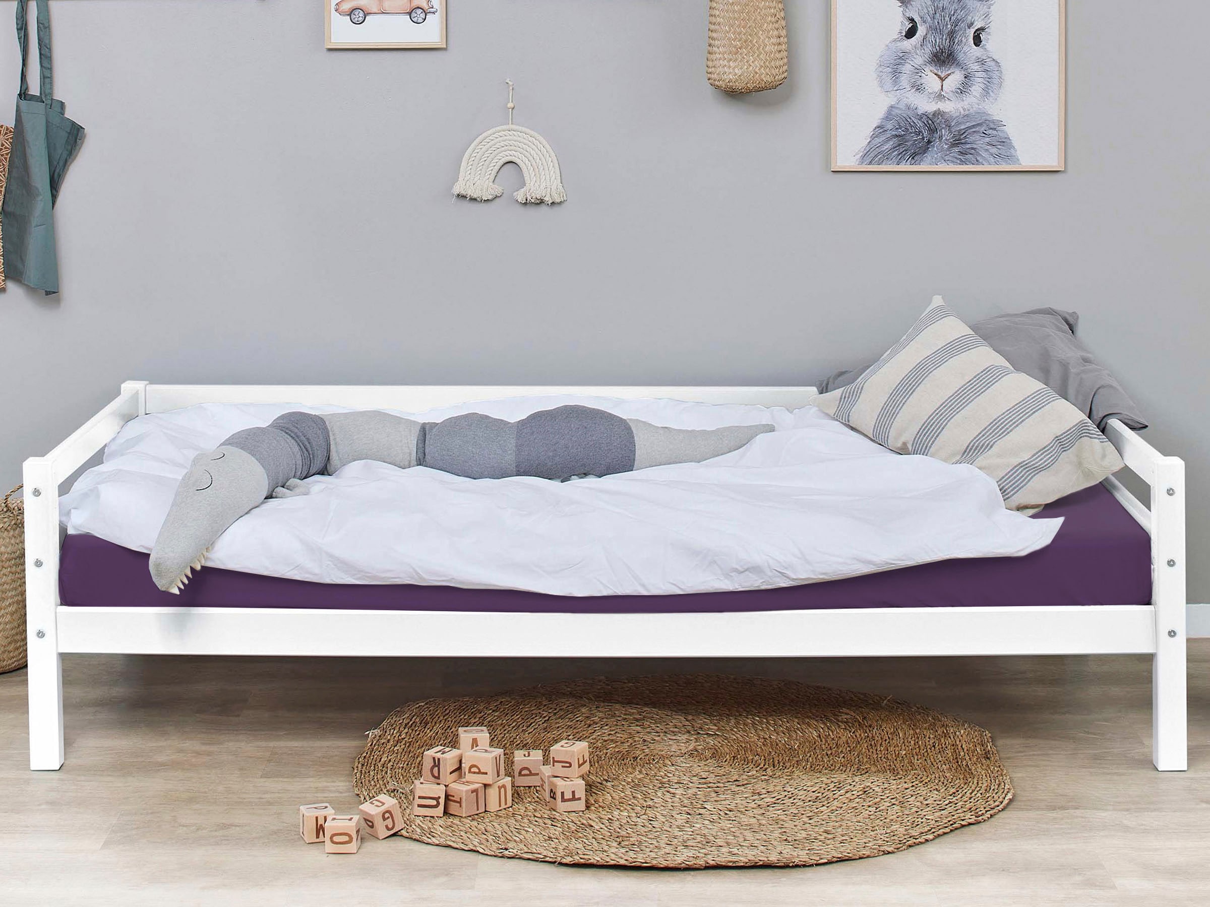 Kinderbett »ECO Dream«, Kinderbett 90x200 Massiv mit Matratze