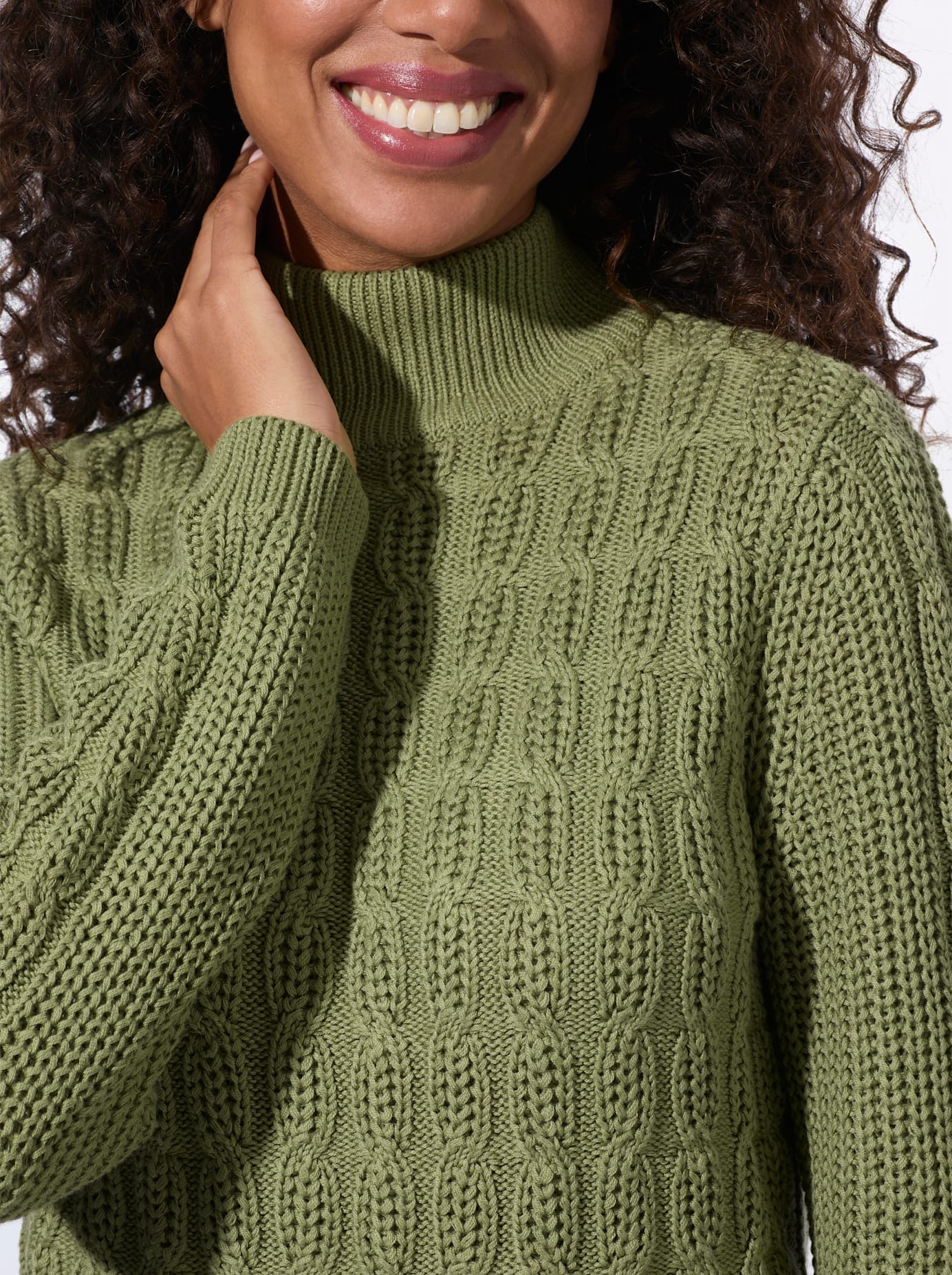Casual Looks Stehkragenpullover »Stehkragen-Pullover«