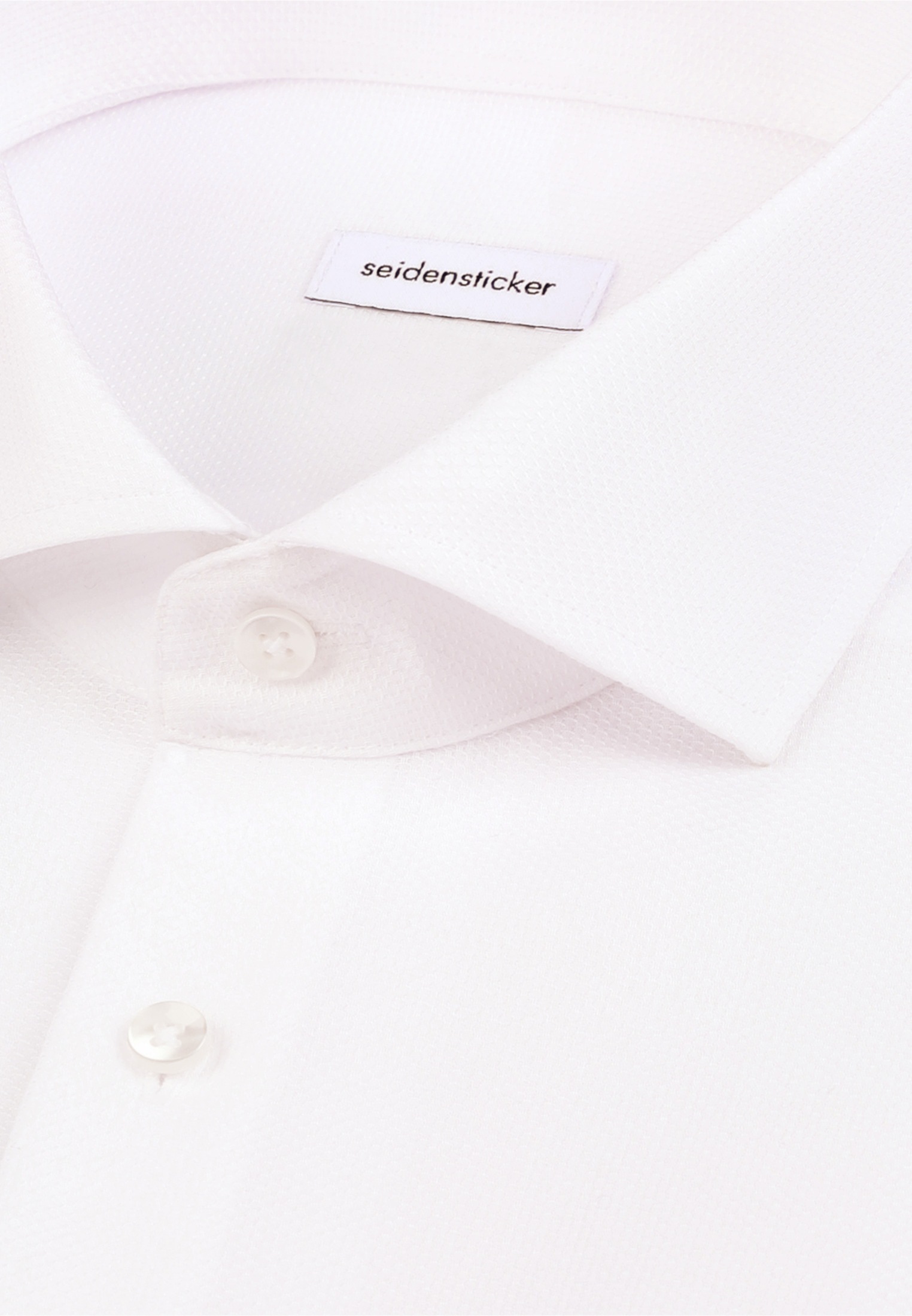 seidensticker Businesshemd »Schwarze Rose« Regular 1/2 Kentkragen Struktur