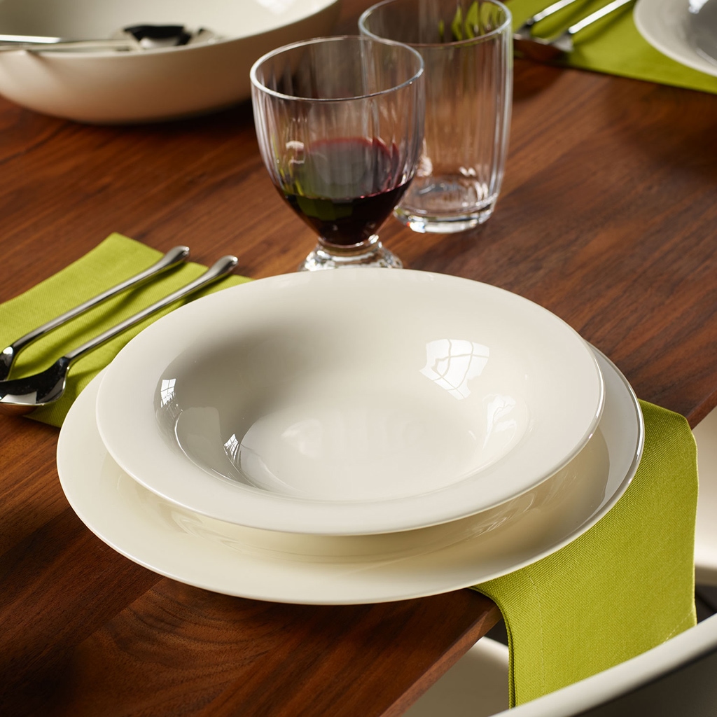 Villeroy & Boch Suppenteller »Suppenteller New Cottage Basic ø 23,1 cm 6er Set weiß«