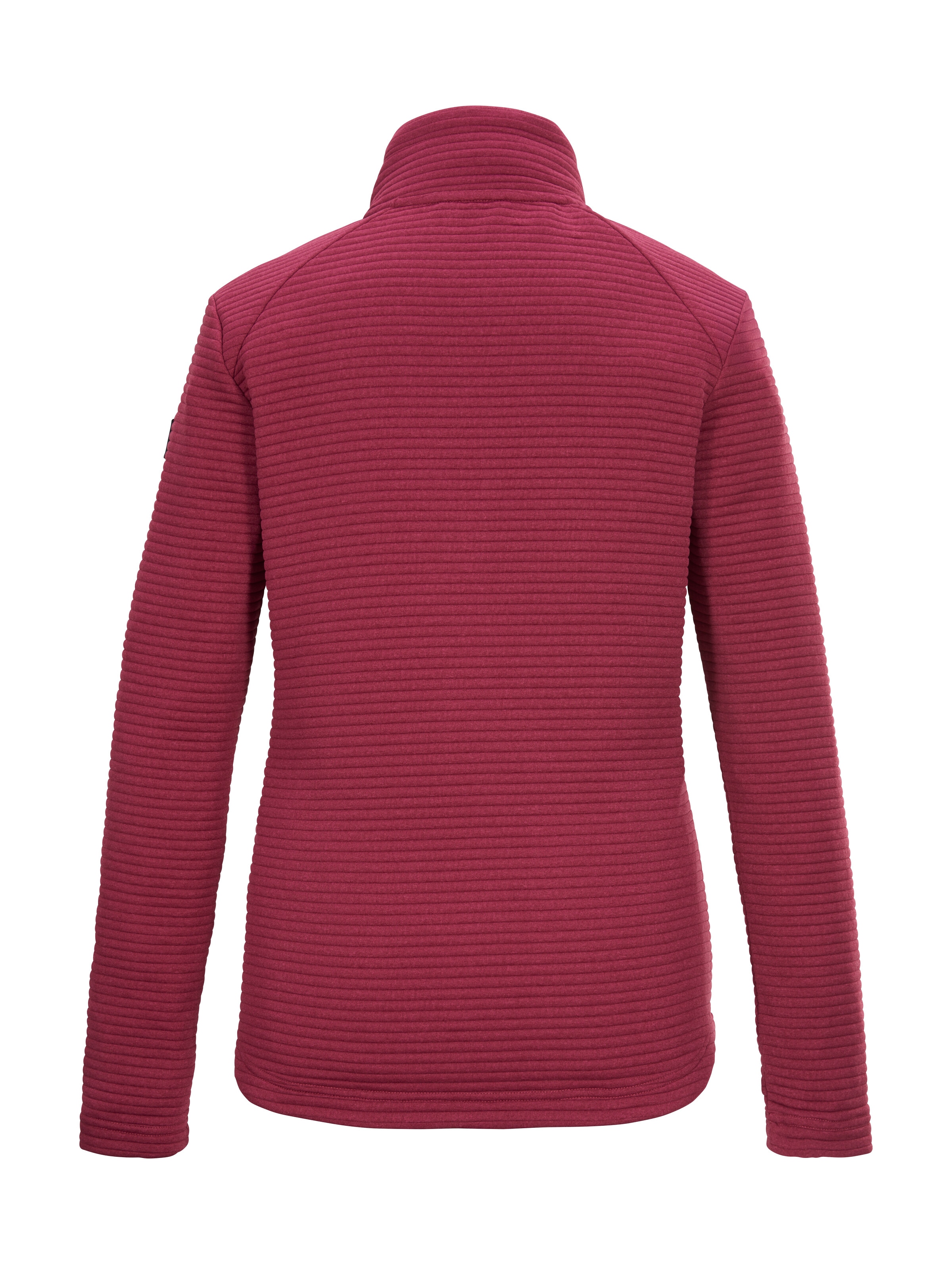 Killtec Strickjacke »KOS 12 WMN FLX JCKT« Elastische Damenjacke, gestreift, mit Kinnschutz und Taschen