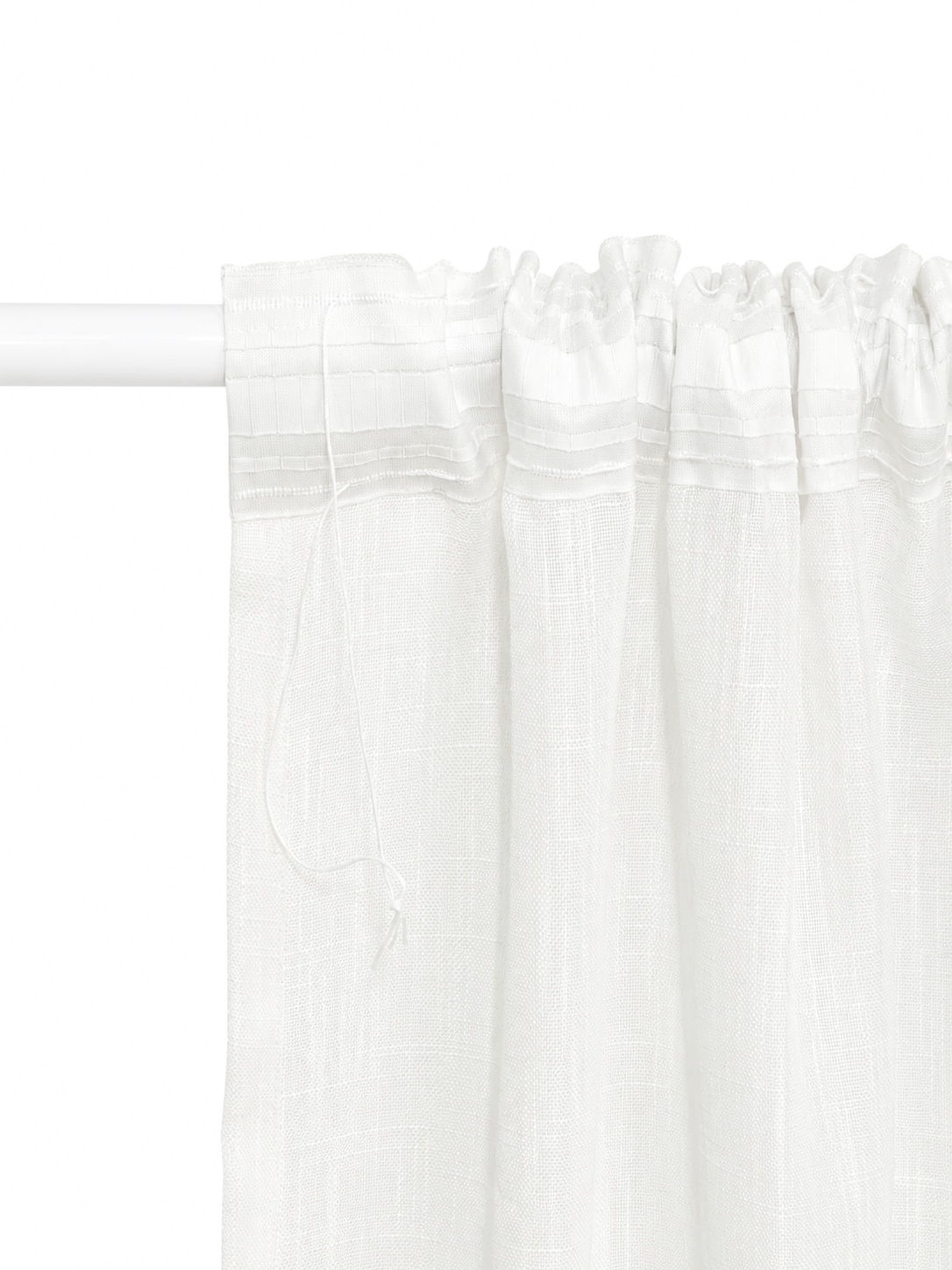 OTTO home Gardine »Reeffa« Multifunktionsband 1 Stk. tlg. sanfter Blätterdruck, mit Lichtschutz