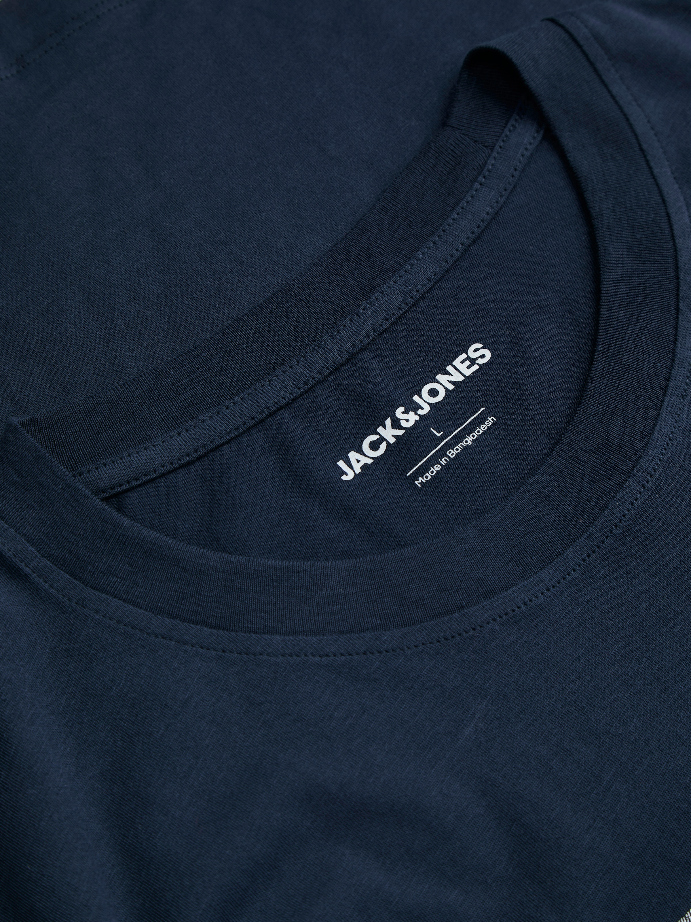Jack & Jones Rundhalsshirt »JJDEVIN DAYTONA PRINT TEE SS CREW NECK«