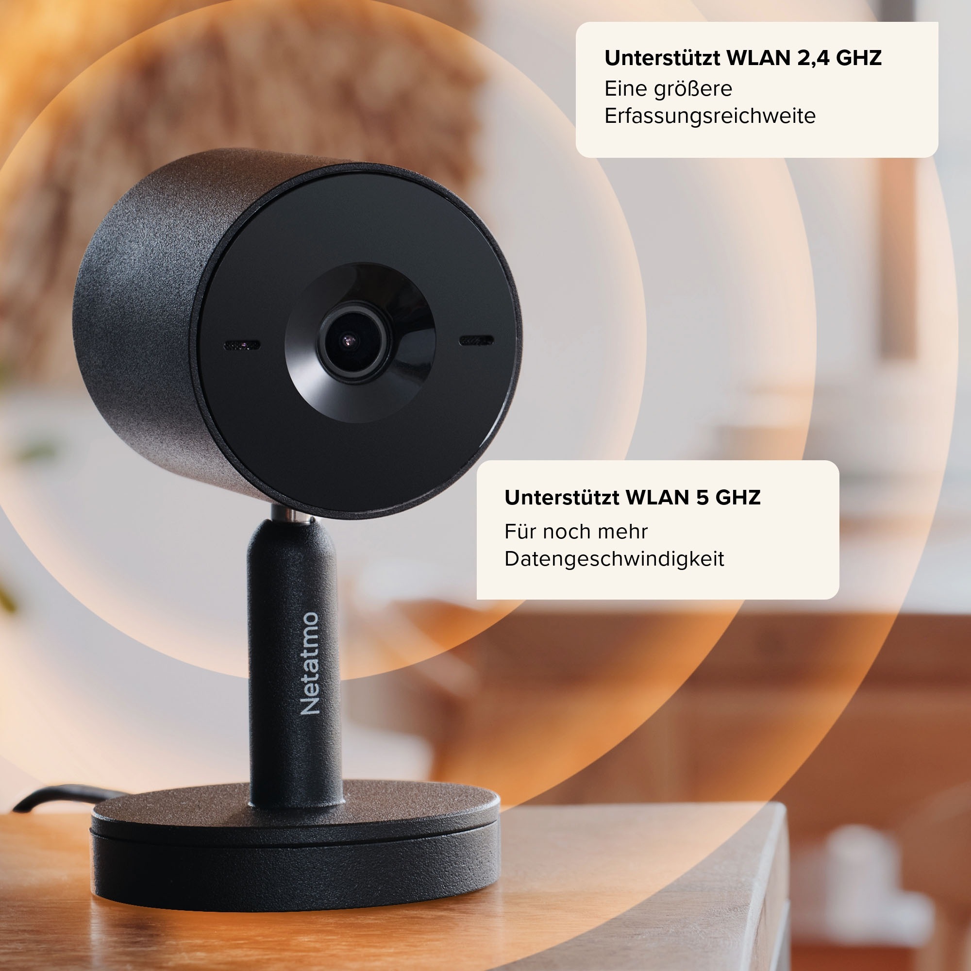Netatmo Indoor Kamera »Smarte Innenkamera Advance«, Innenbereich