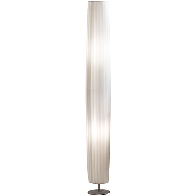 SalesFever Stehlampe »Oliver«, 2 flammig-flammig, Plissee Lampenschirm, verchromtes  Metall bestellen im OTTO Online Shop