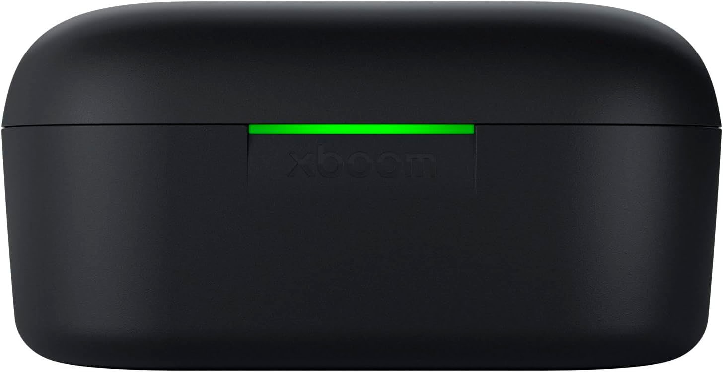 LG Bluetooth-Kopfhörer »xboom Buds Lite«, Bluetooth, Active Noise Cancelling (ANC)-Freisprechfunktion-LED Ladestandsanzeige-Multi-Point-Verbindung-Rauschunterdrückung-Sprachsteuerung-kompatibel mit Siri