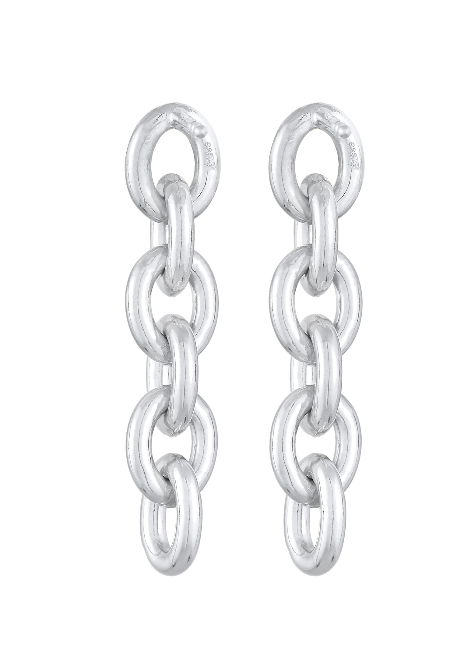 Elli Paar Ohrstecker »Ohrringe Glieder Ketten Ohrhänger 925 Silber«