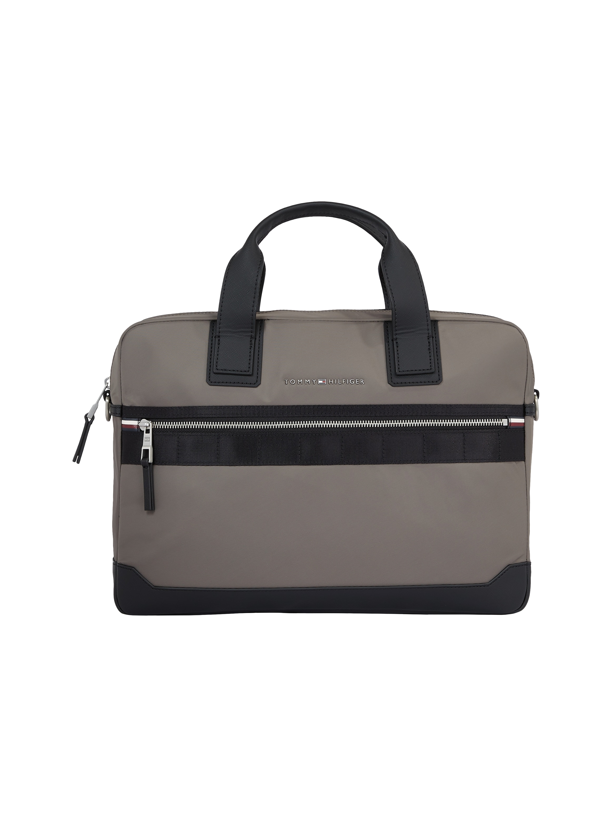 Tommy Hilfiger Messenger Bag »TH ELEVATED NYLON COMPUTER BAG«, im praktischem Format