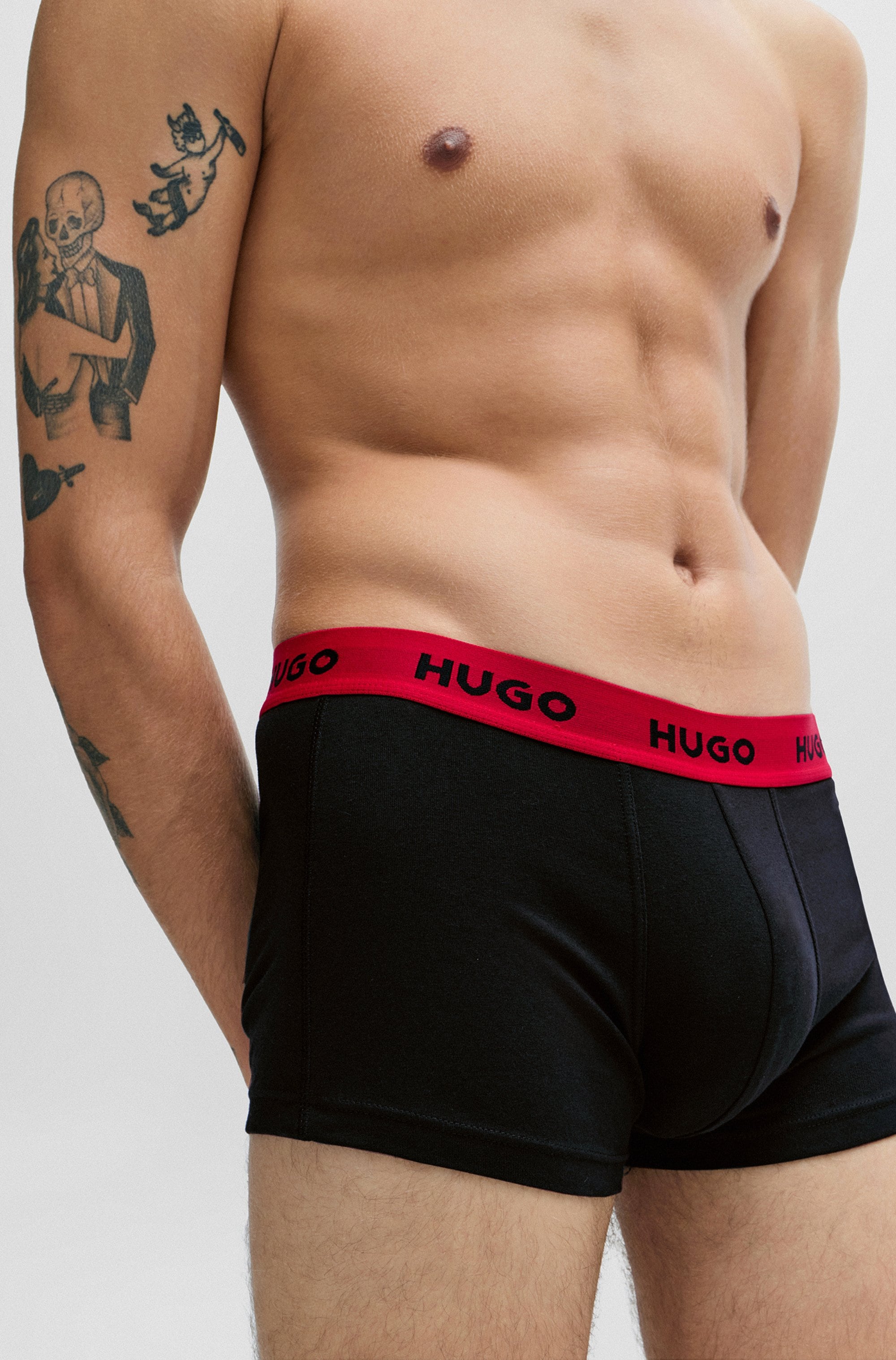 HUGO Underwear Trunk »TRUNK TRIPLET PACK«, (Packung, 3er Pack)