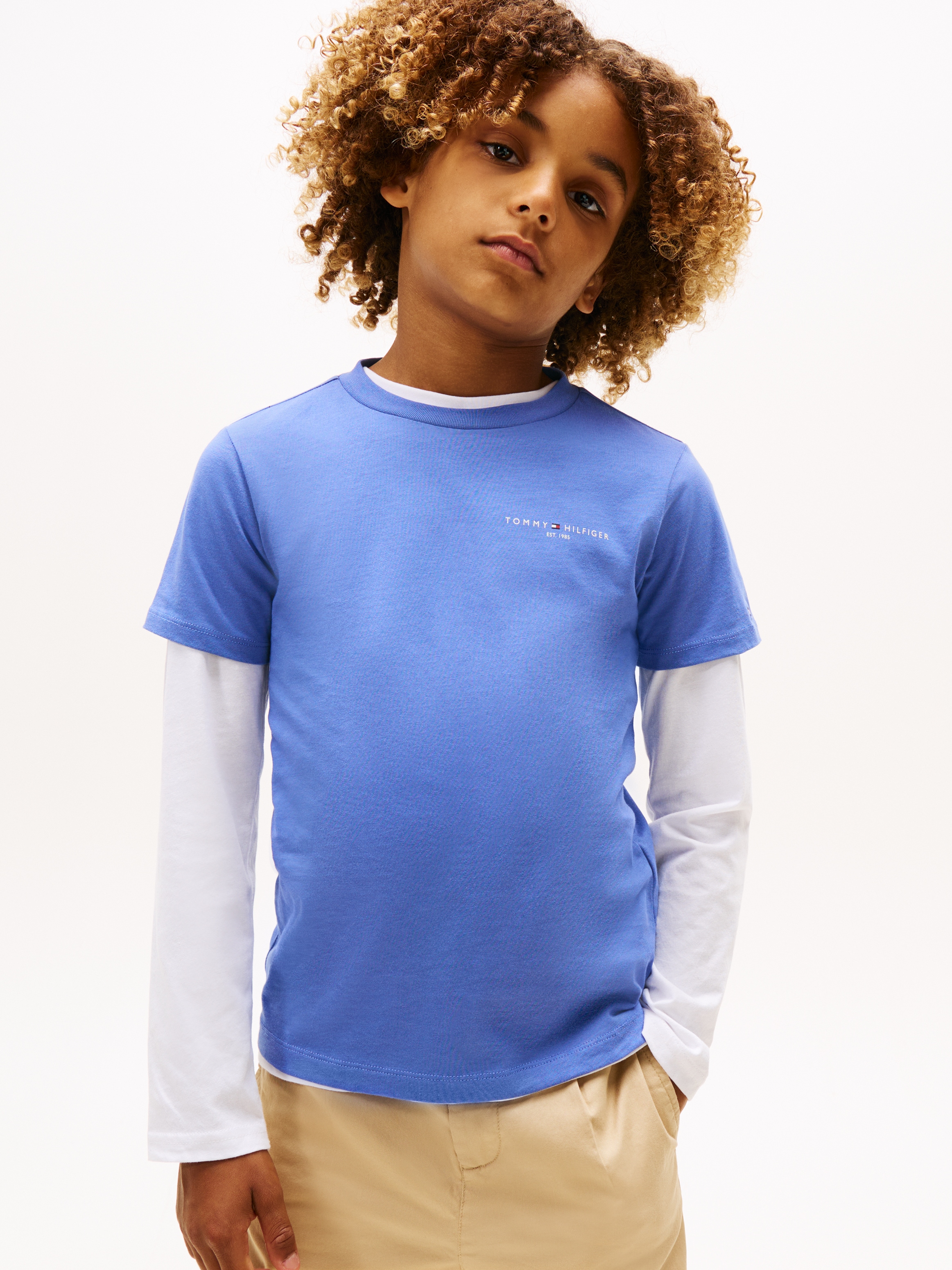Tommy Hilfiger T-Shirt »MINI CORP T-SHIRT«, Kinder bis 16 Jahre