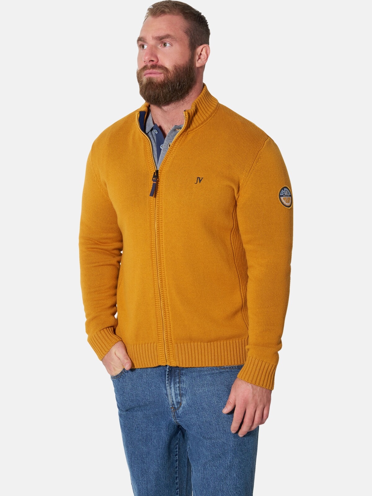 Jan Vanderstorm Strickjacke »Strickjacke JOKULL«