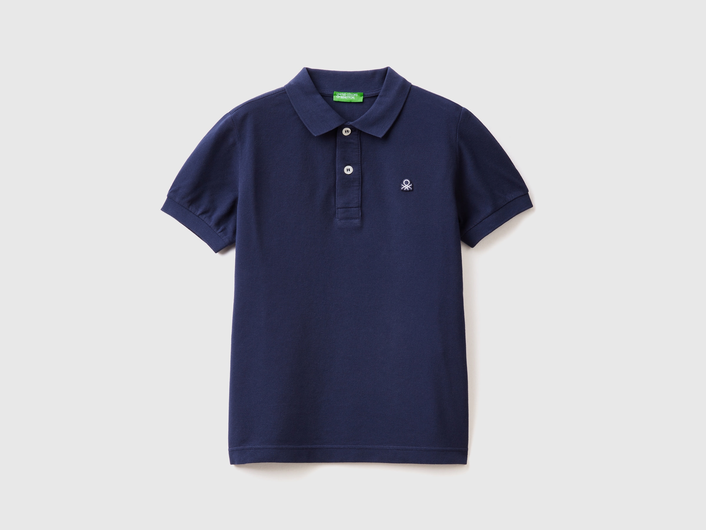 United Colors of Benetton Poloshirt, mit Markenlabel