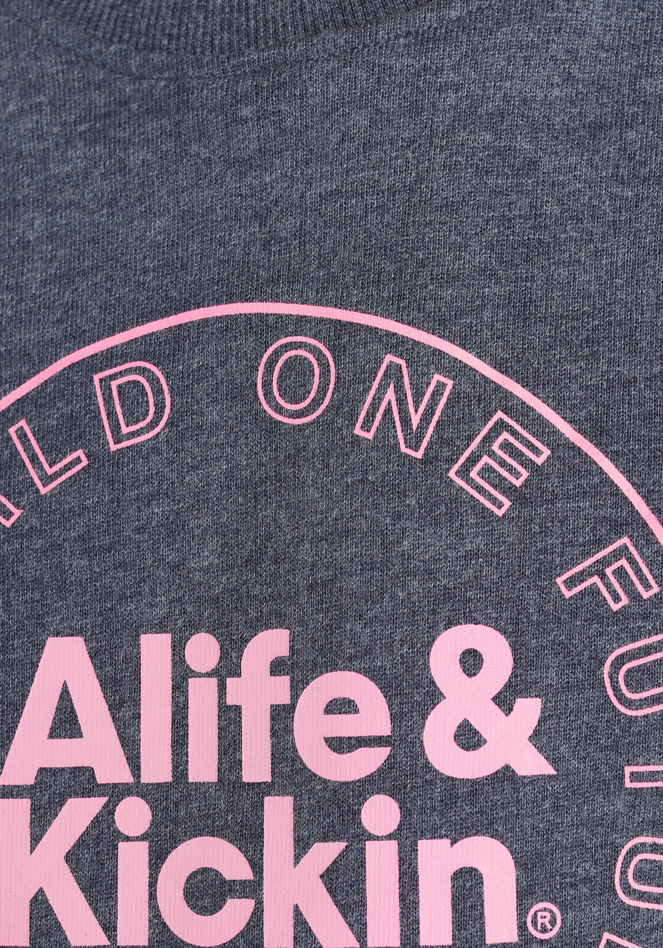 Alife & Kickin für NEUE Kickin Kids. Alife Sweatshirt online Druck«, Logo »mit MARKE! & kaufen