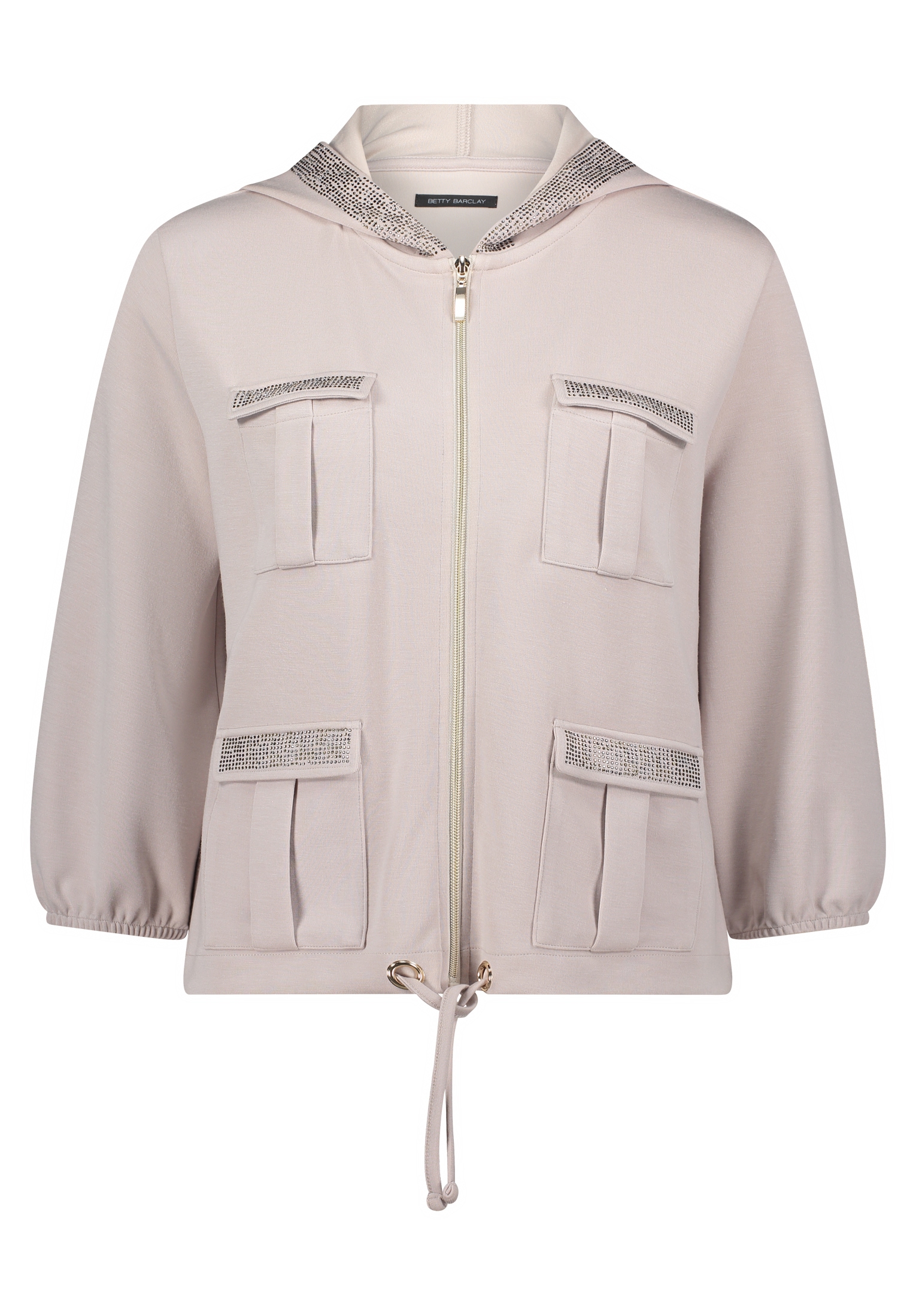 Betty Barclay Sweatshirt »Shirtjacke mit Kapuze«
