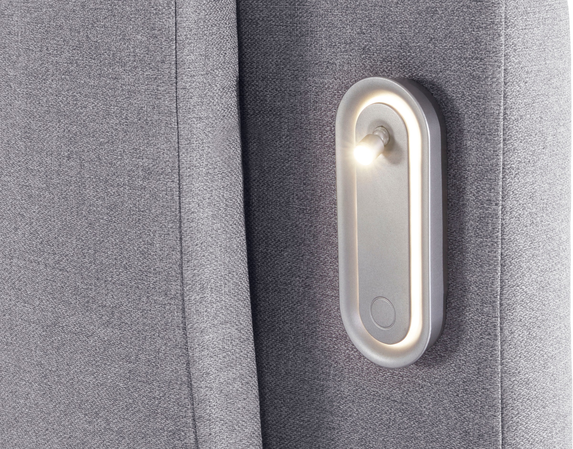 COLLECTION AB Boxspringbett »Borna«, inklusive Bettkasten, LED-Beleuchtung und Topper