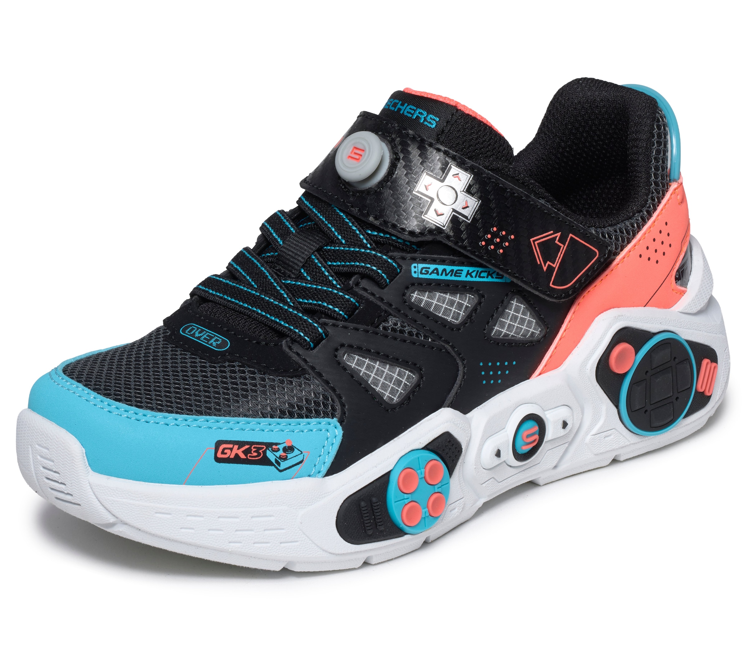 Skechers Sneaker »GAMETRONIX 3.0«  Klettschuh, Größenschablone zum Download