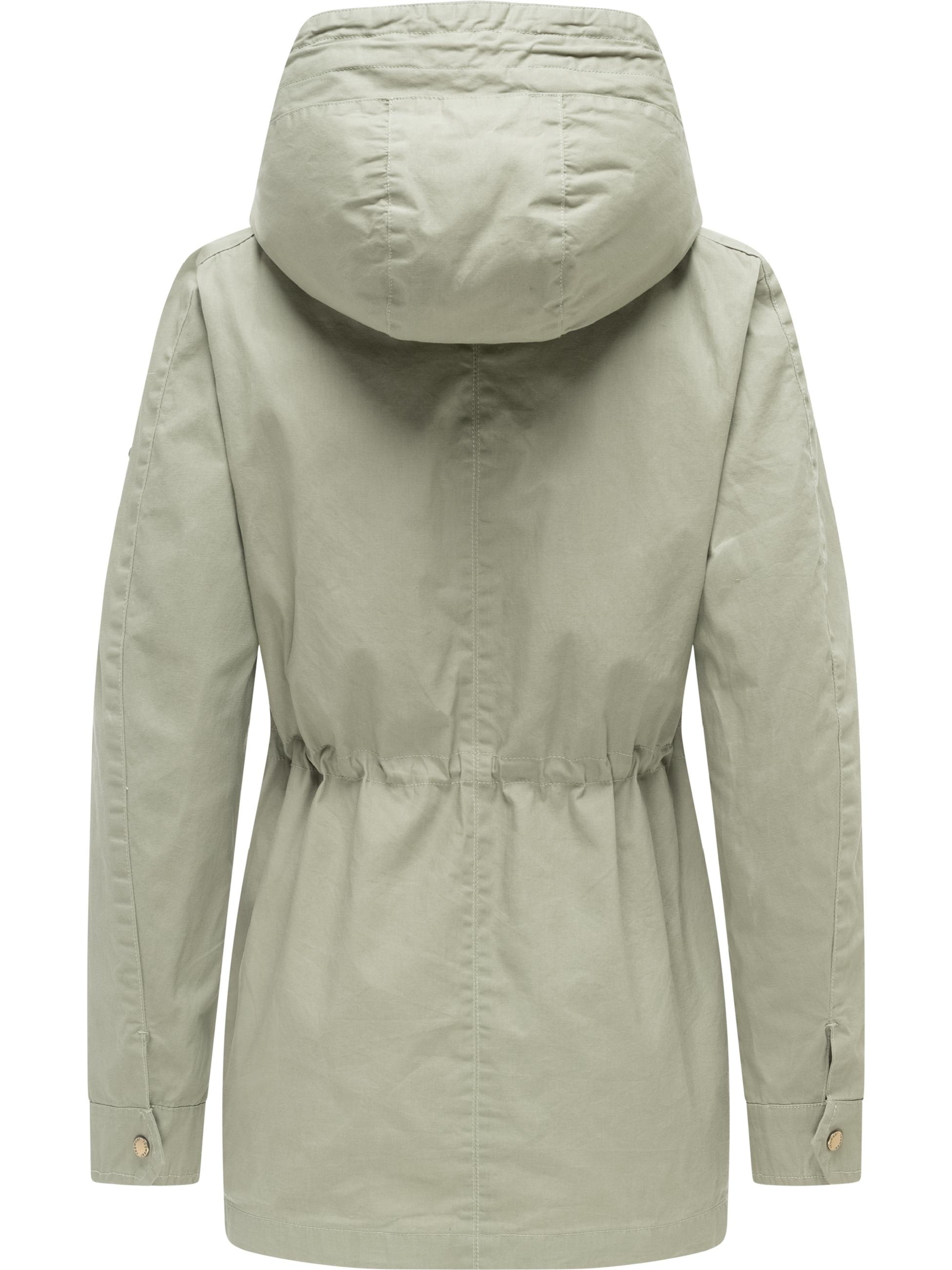 Ragwear Anorak »Anorak Lenoa Vintage« mit Kapuze Übergangsparka mit Kapuze und Taillenzugband