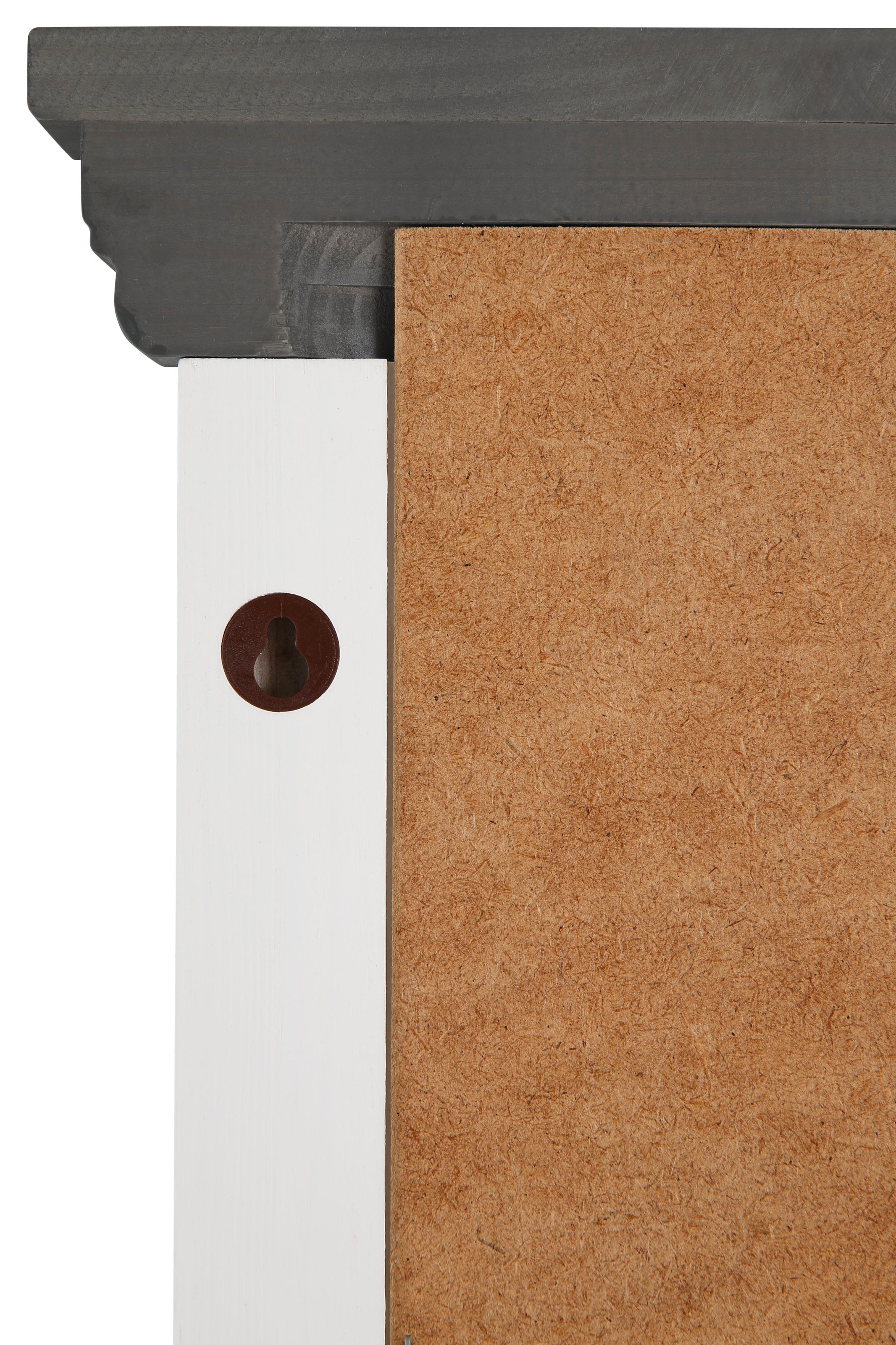 Home affaire Garderobenspiegel »Basilico«, Rahmen aus massiver Kiefer, FSC®, Breite 86 cm