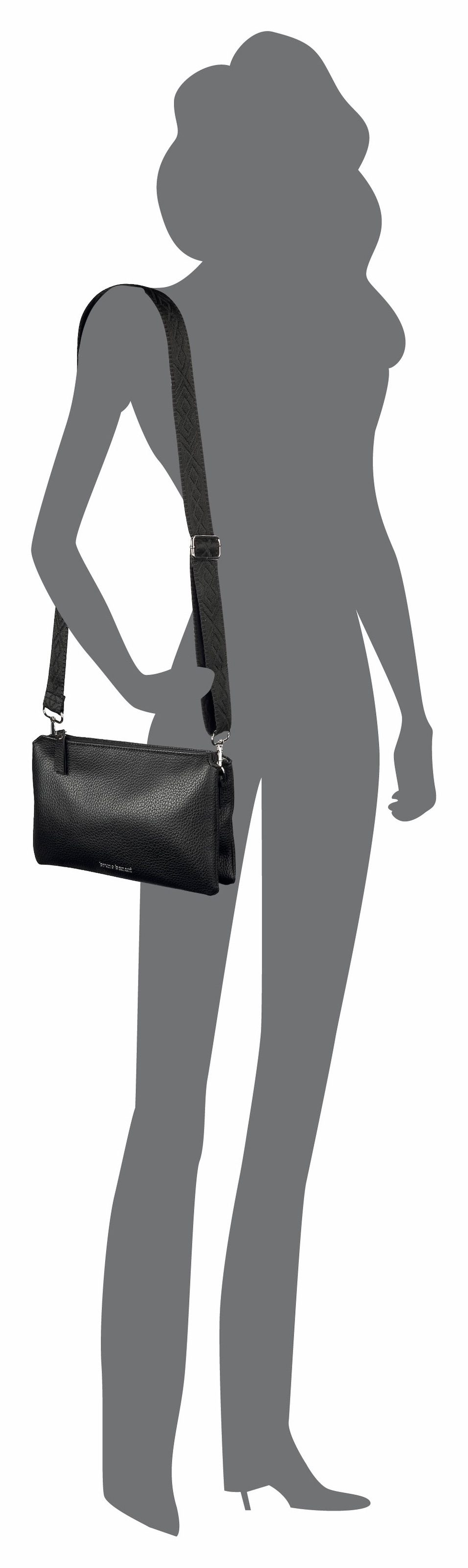 Bruno Banani Clutch »Amalfi«, Handtasche Damen Tasche Schultertasche