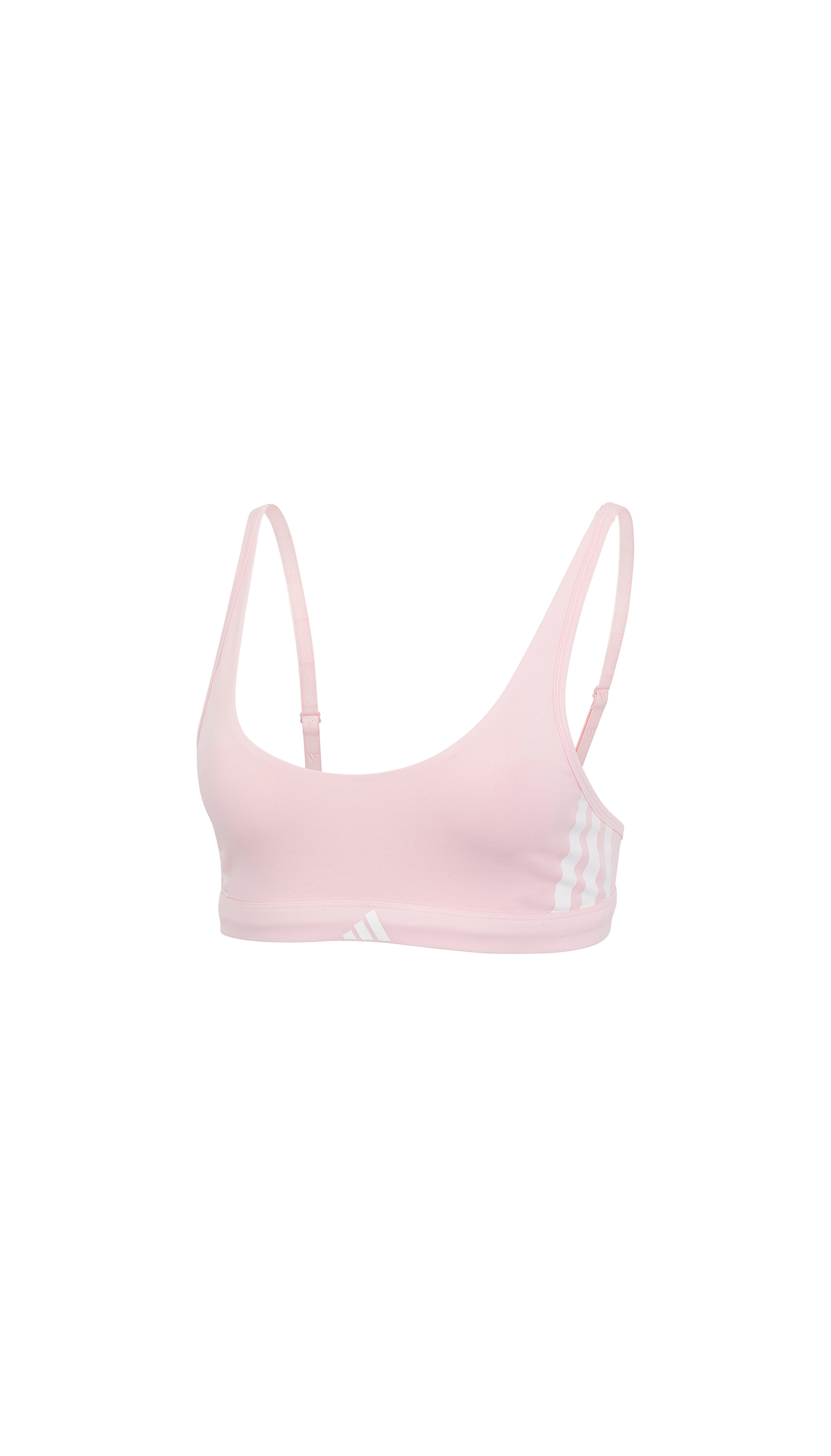 adidas Sportswear Bralette-BH »Active Essentials Cotton« schmale Träger, ohne Schale, ohne Bügel, mit Logo, Baumwollmix