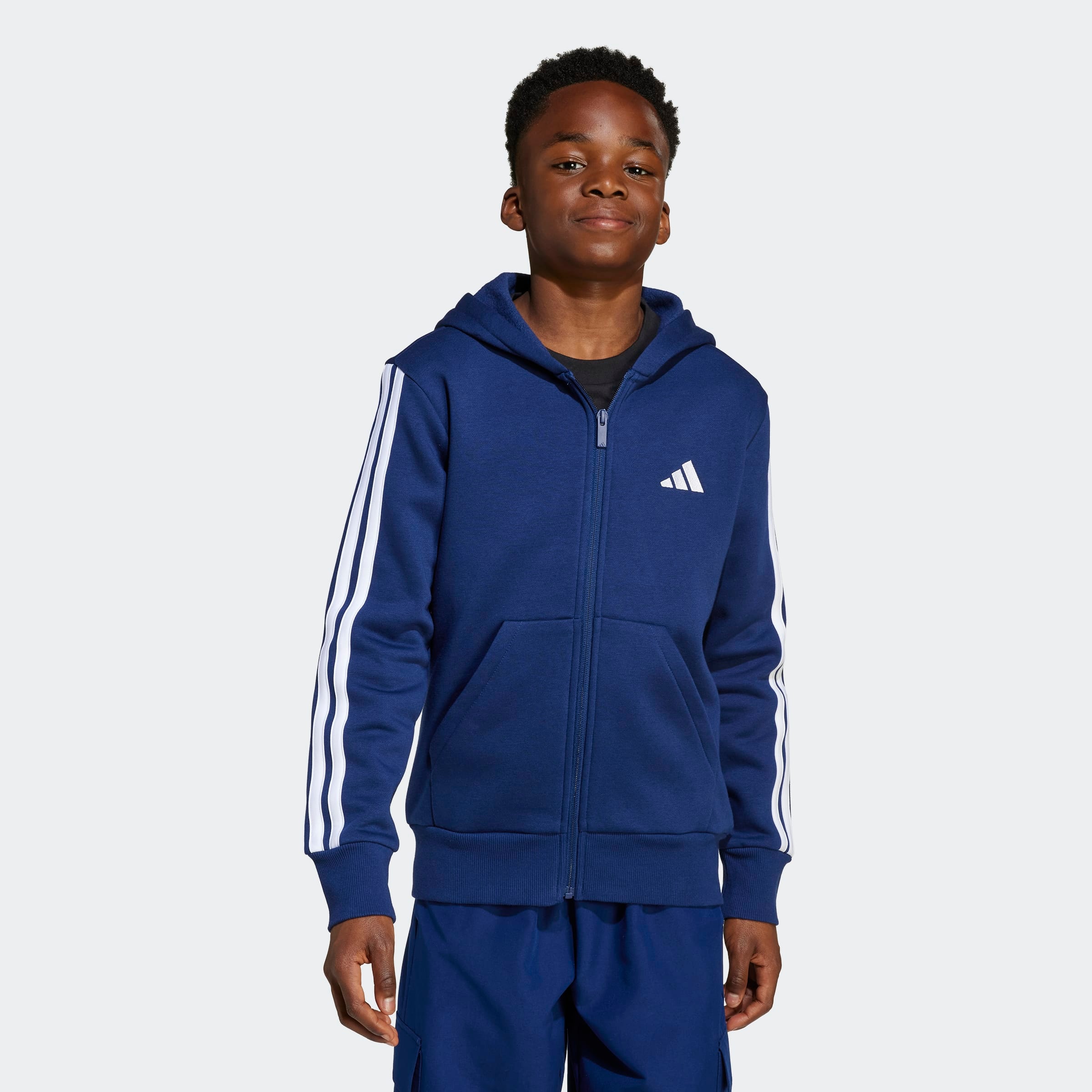 adidas Sportswear Kapuzensweatjacke »J 3S FL FZ HD«
