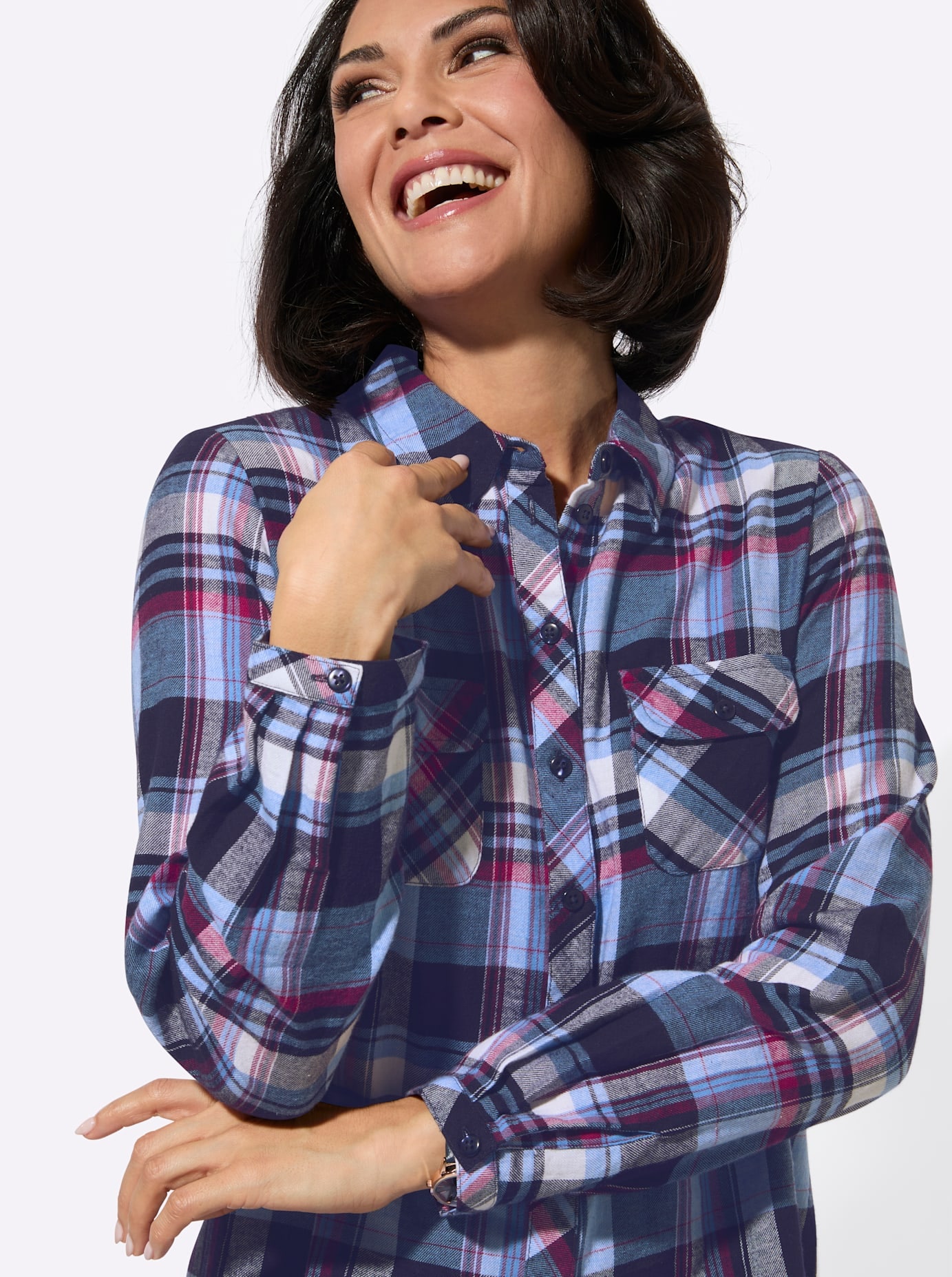 Casual Looks Flanellbluse