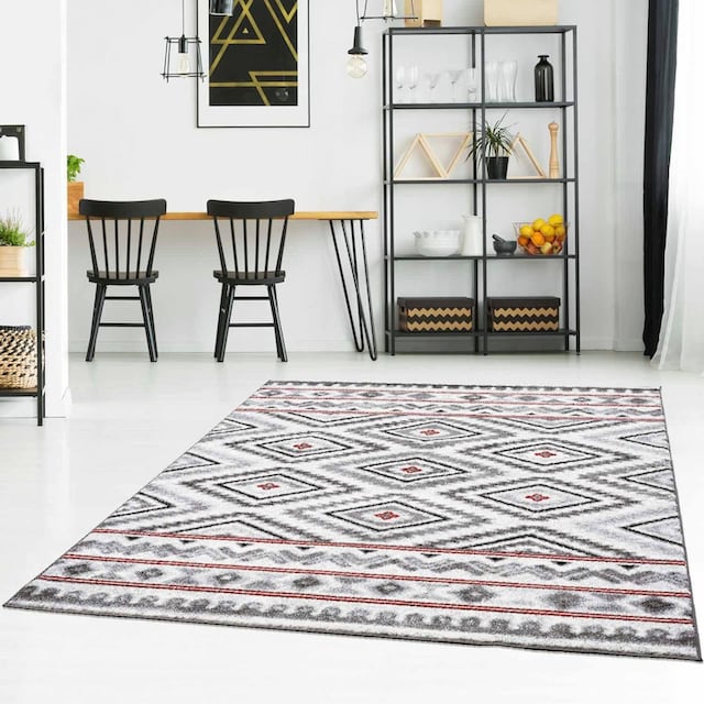 Carpet City Teppich »Moda 1129«, rechteckig, Kurzflor, Wohnzimmer kaufen  bei OTTO