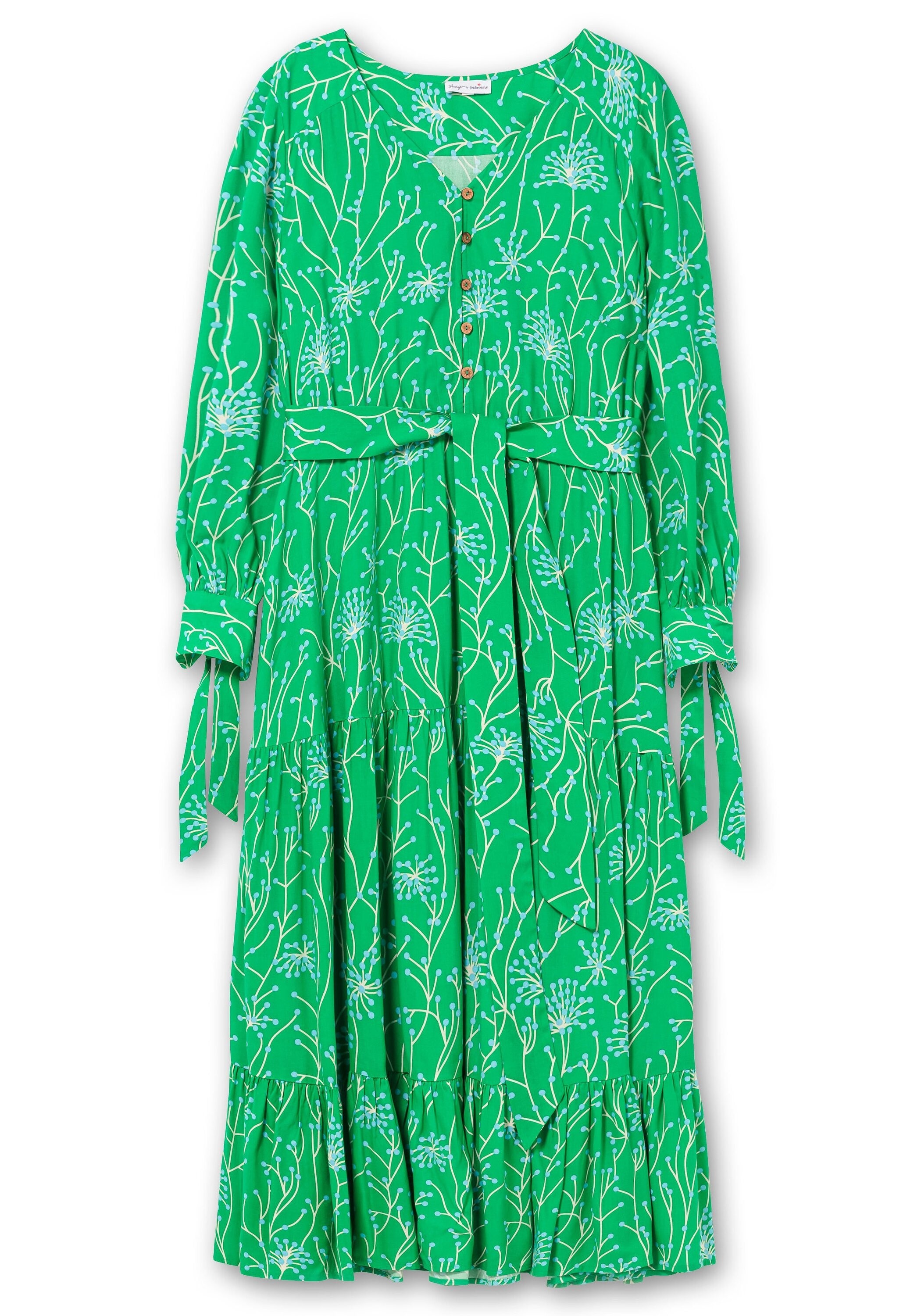 Sheego Maxikleid »Maxikleid mit floralem Alloverdruck«