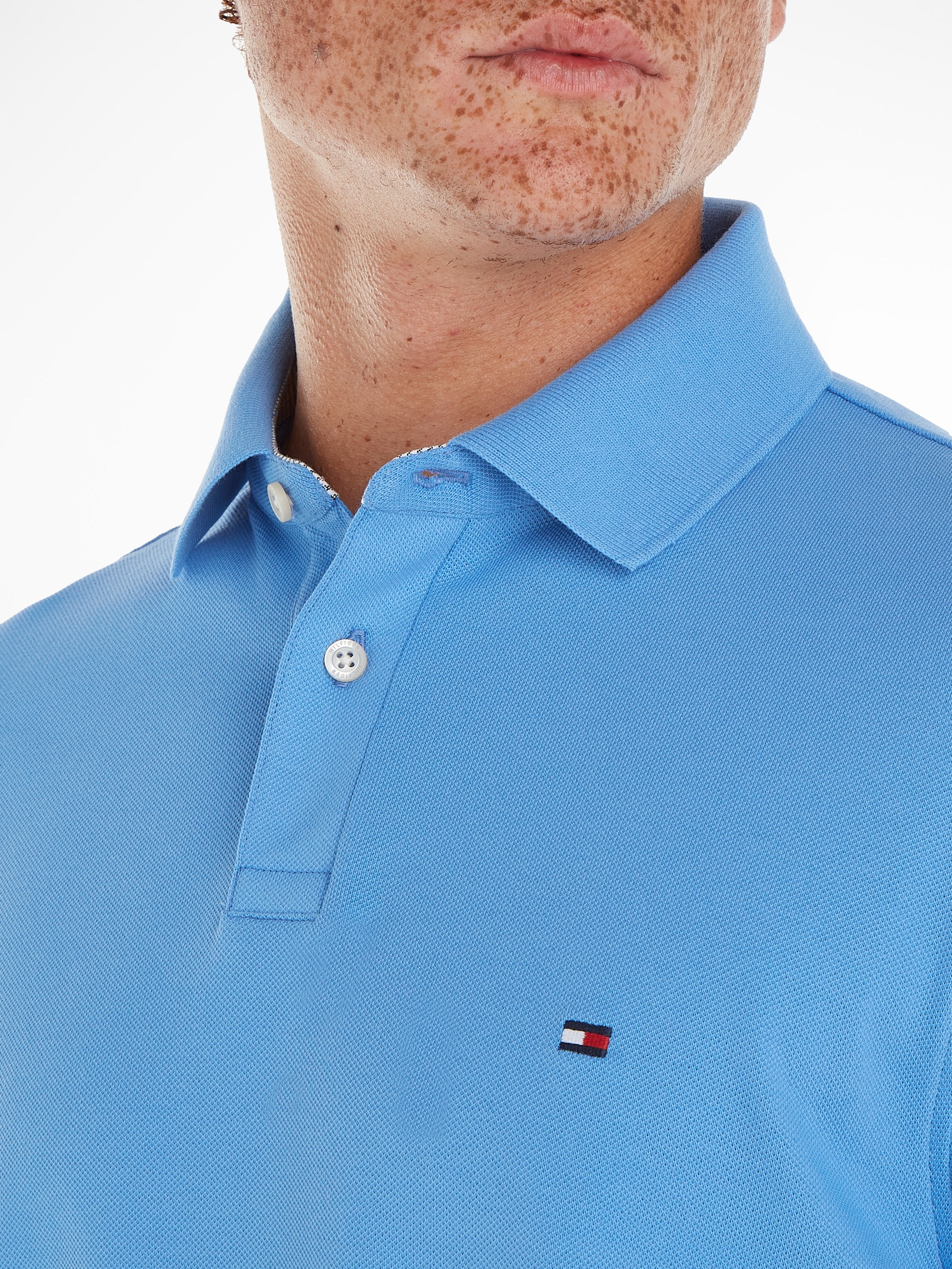 Tommy Hilfiger Poloshirt »1985 REGULAR POLO«, mit Tommy Hilfiger Kontraststreifen innen am Kragen