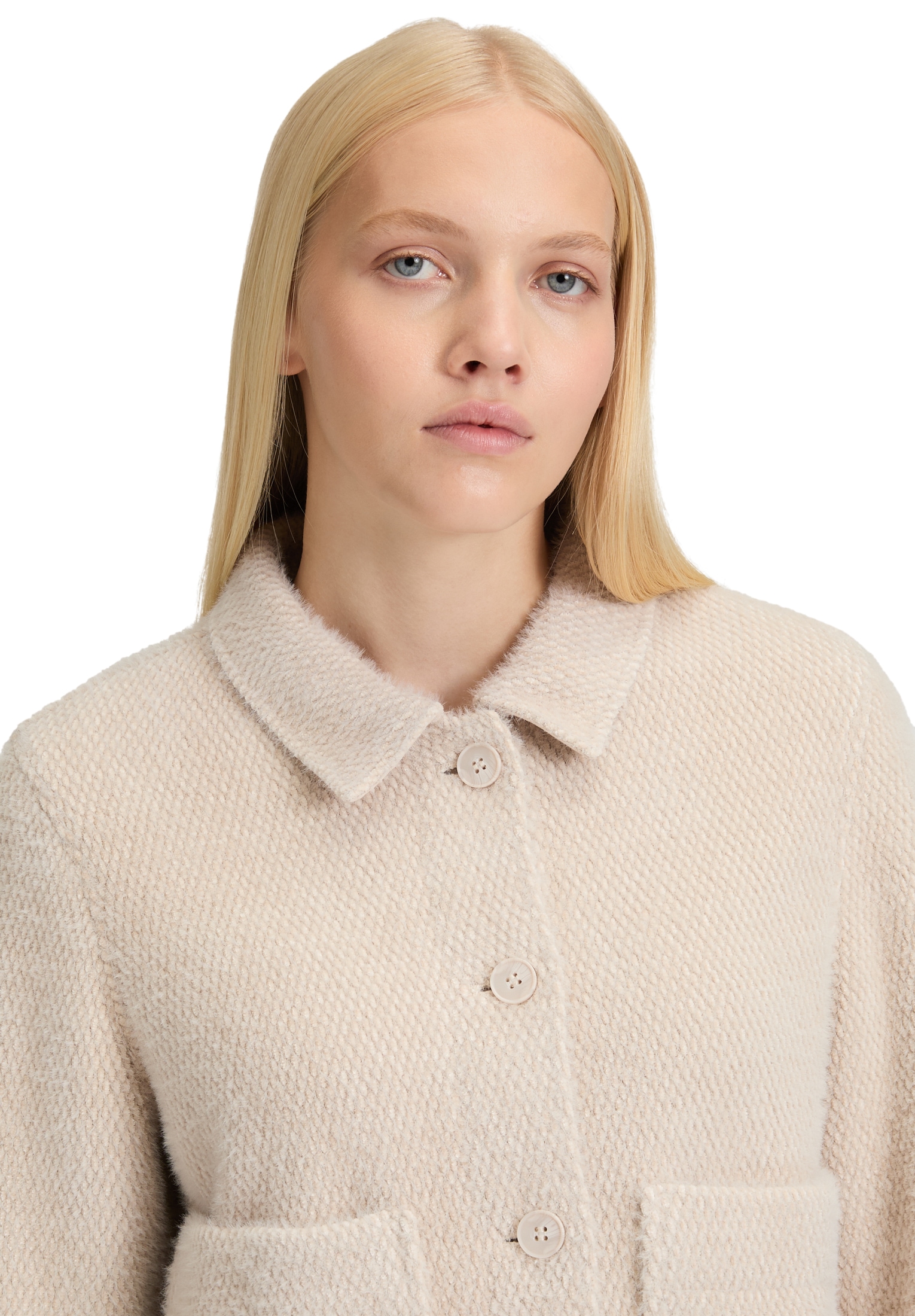 Betty&Co Outdoorjacke »Casual-Jacke mit Kragen«